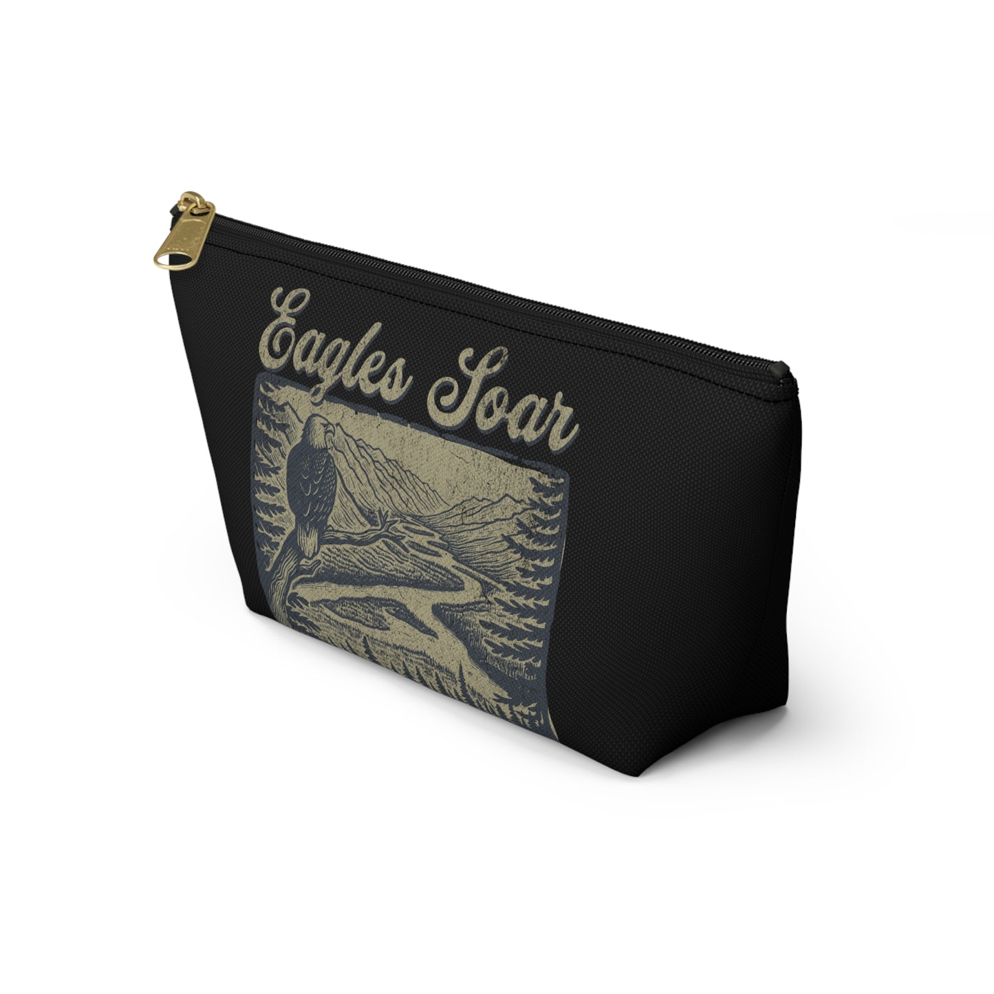 Eagles Soar Accessory Pouch - Organizer, Gift for Birdwatchers, Makeup Case, Travel Pouch