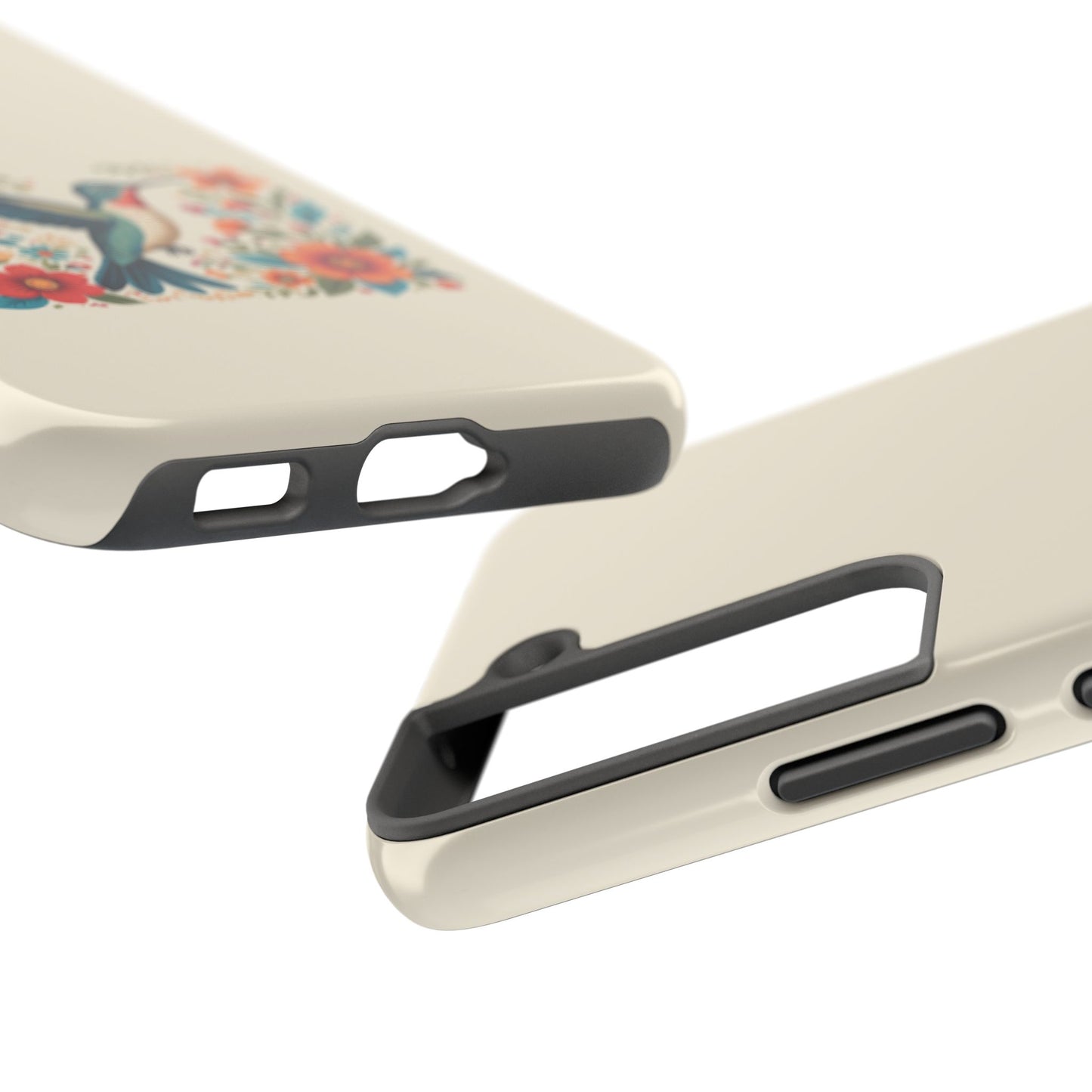 Hummingbird in Bloom Tough Phone Cases
