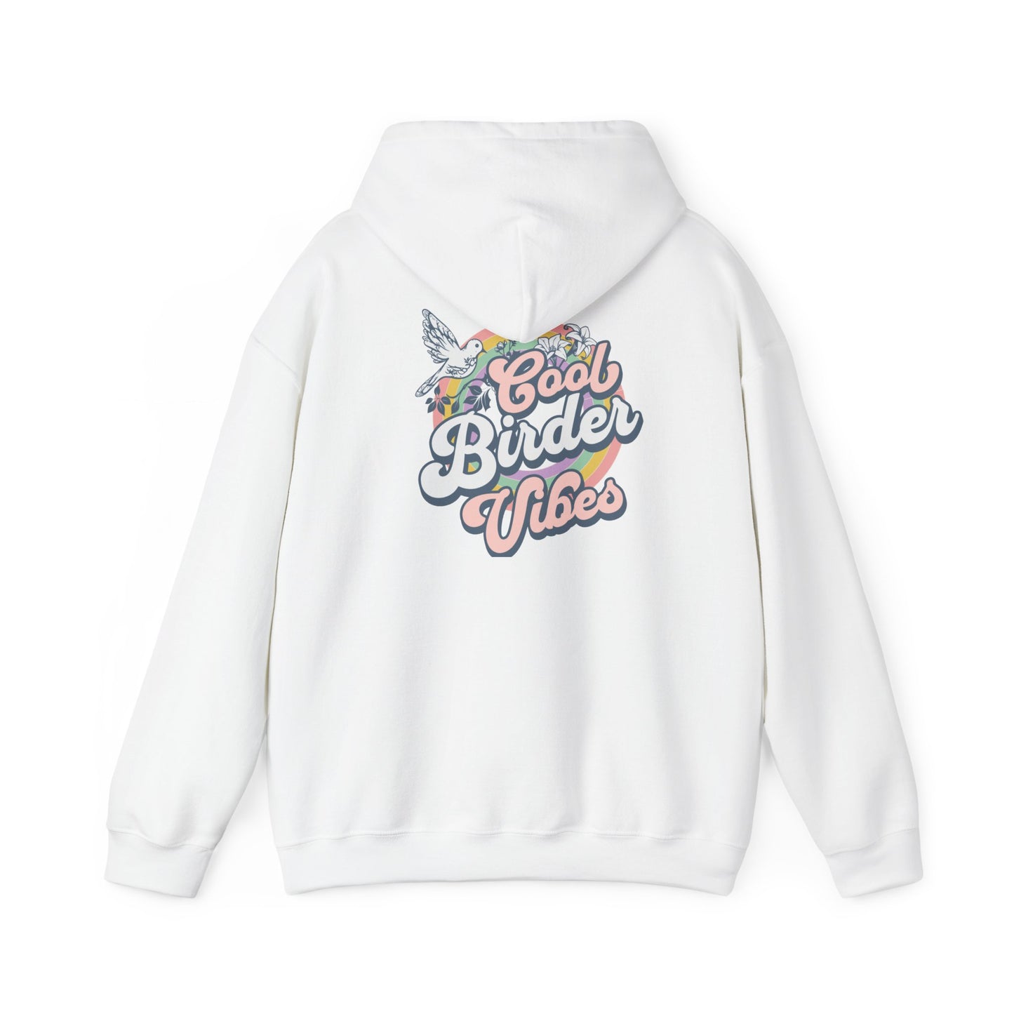 Cool Birder Vibes Unisex Heavy Blend™ Hoodie - Stylish, Cozy Sweatshirt for Nature Lovers
