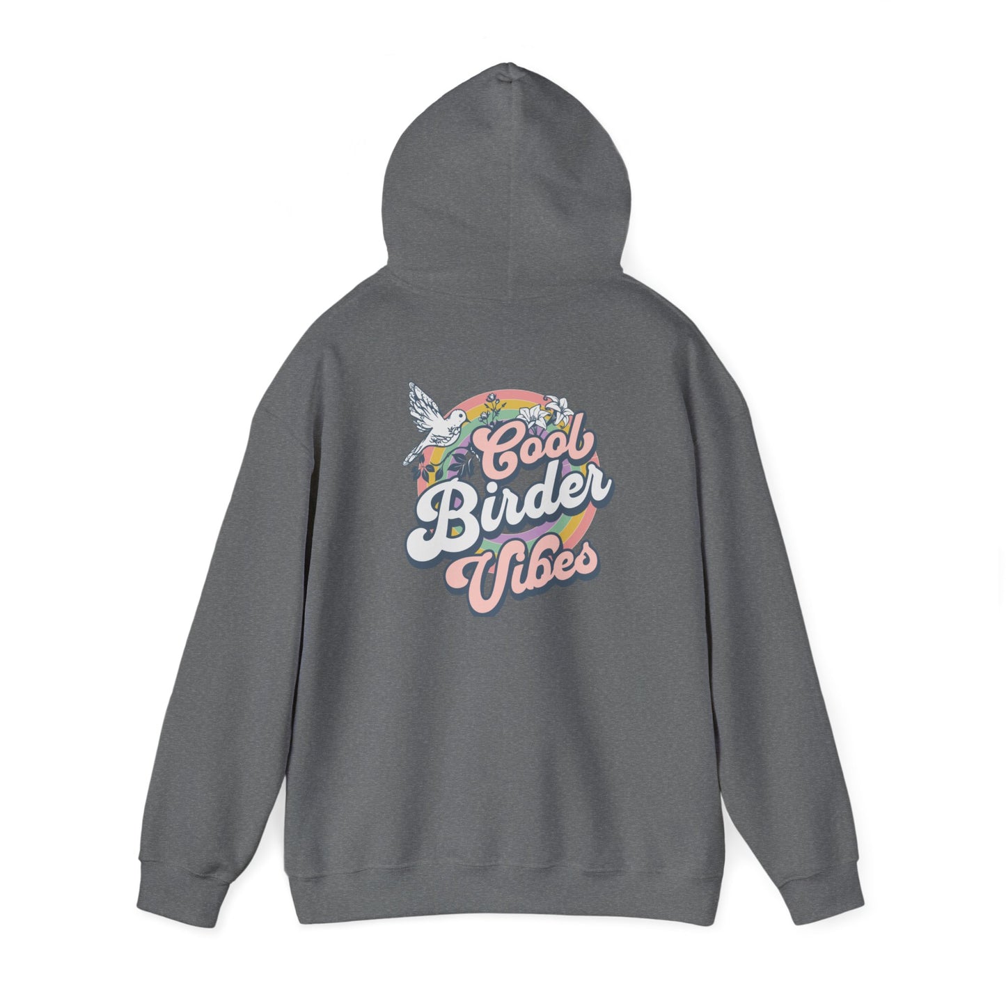 Cool Birder Vibes Unisex Heavy Blend™ Hoodie - Stylish, Cozy Sweatshirt for Nature Lovers
