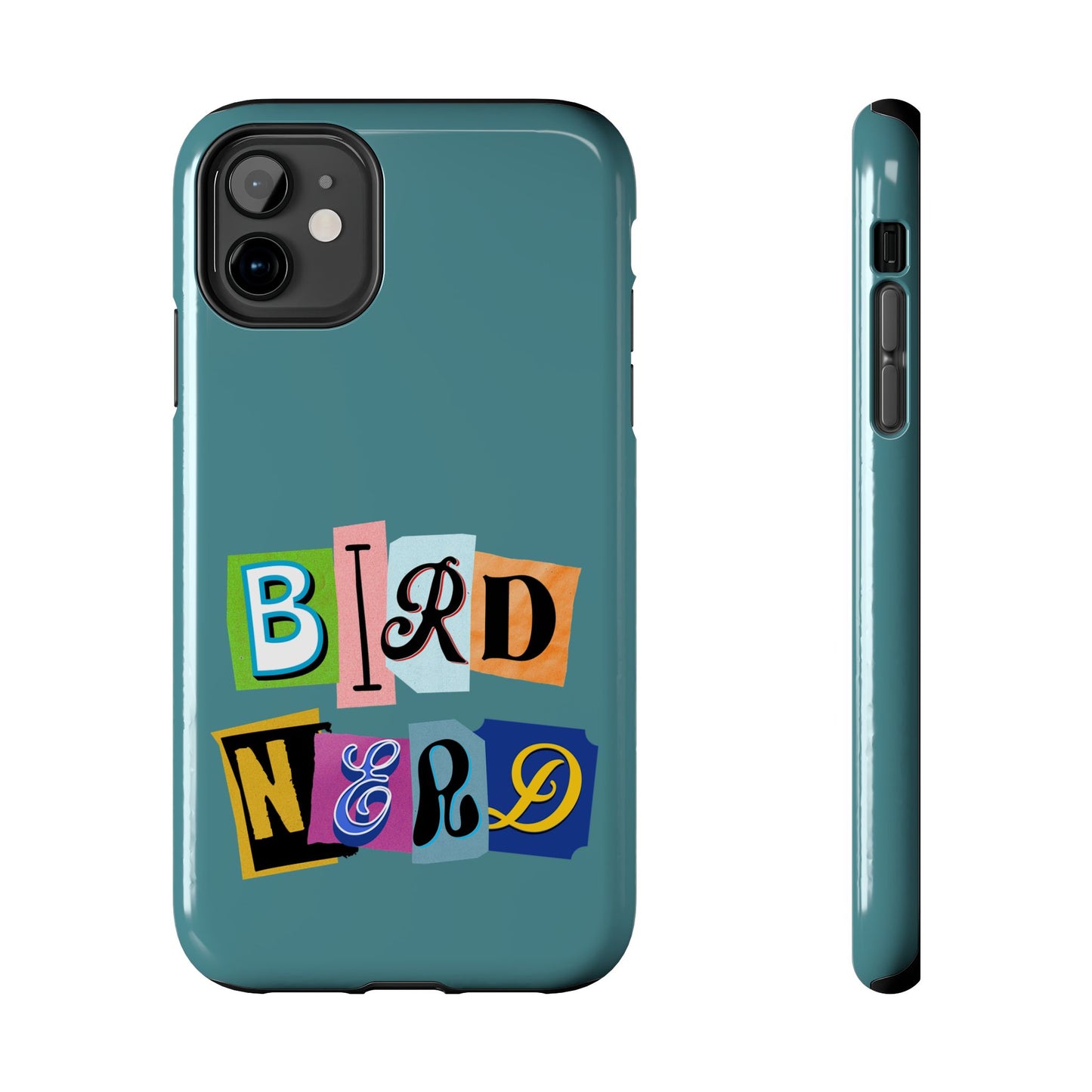 The Nerdy Birder - Bird Nerd Tough Phone Cover for Bird Lovers, Unique Gift for Wildlife Enthusiasts