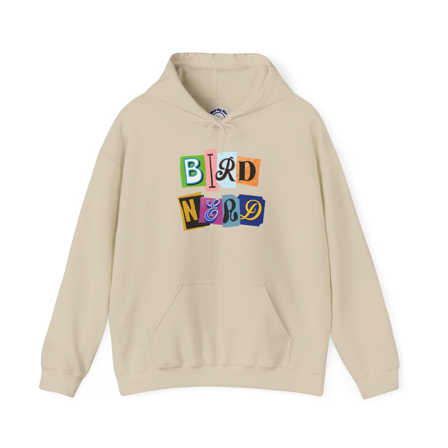 Bird Nerd Unisex Hooded Sweatshirt - Cozy Gift for Birdwatchers, Nature Lovers, Casual Style, Eco-Friendly, Every Day Wear