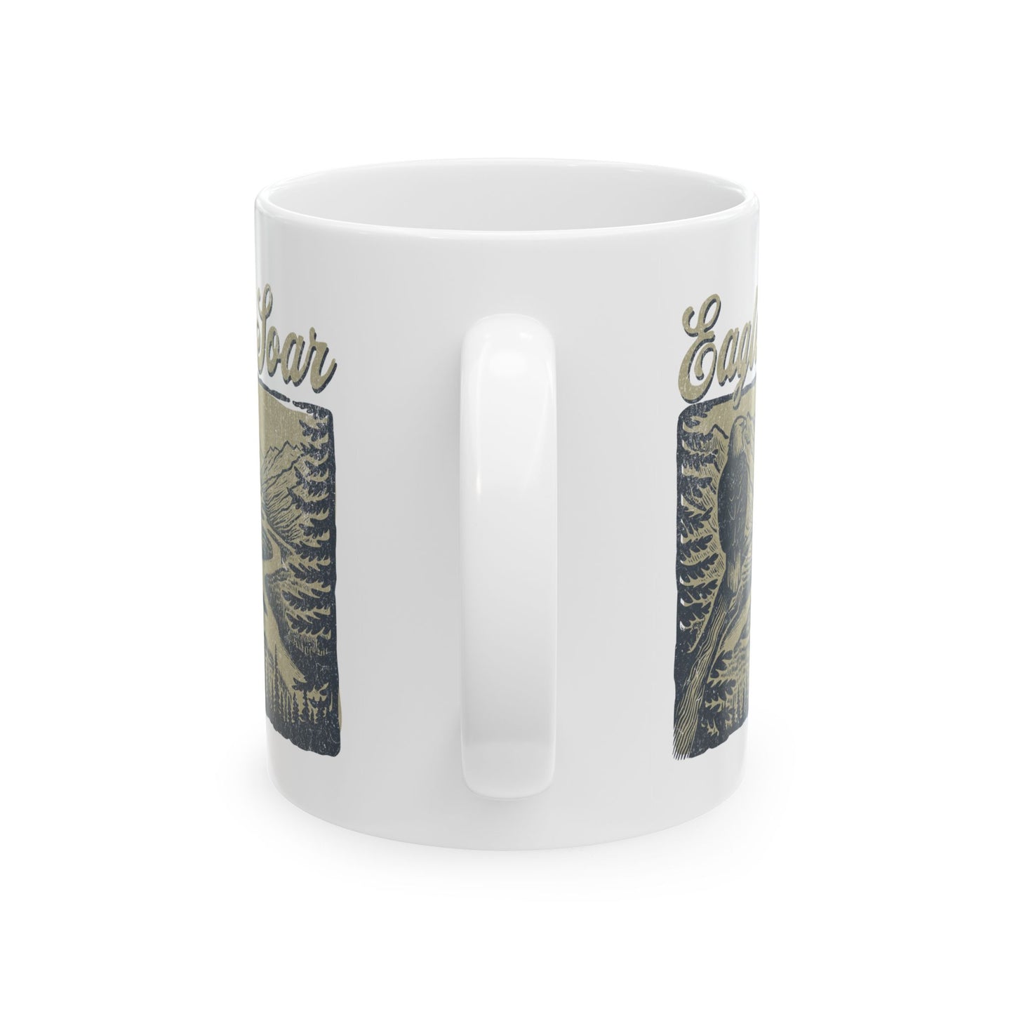Eagles Soar Ceramic Mug - Perfect for Gifting and Celebrations