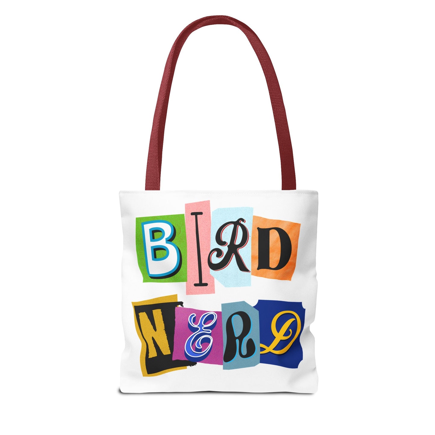 Colorful "Bird Nerd" Tote Bag - Perfect for Nature Lovers & Birdwatchers