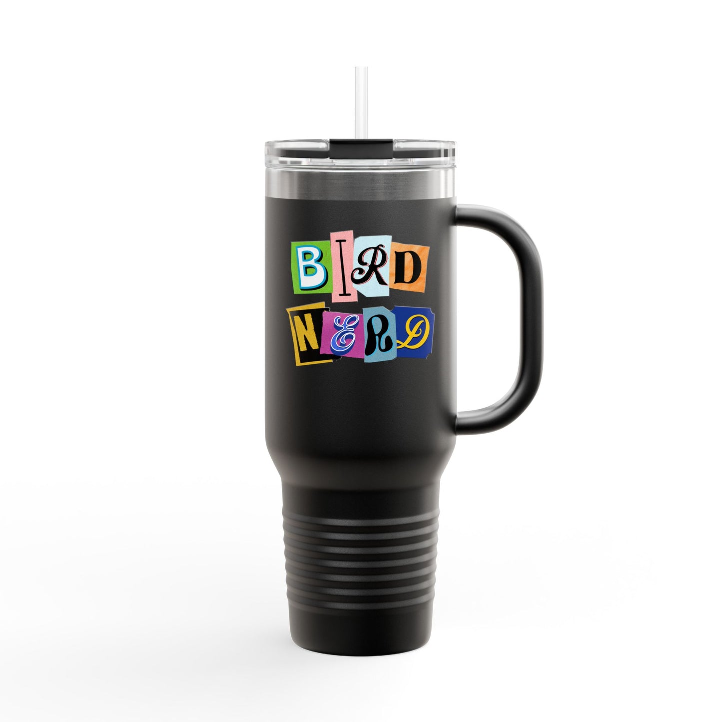 The Nerdy Birder Bird Nerd Insulated Travel Mug, 40oz
