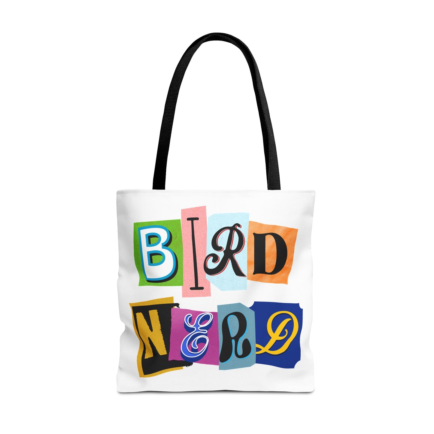 Colorful "Bird Nerd" Tote Bag - Perfect for Nature Lovers & Birdwatchers