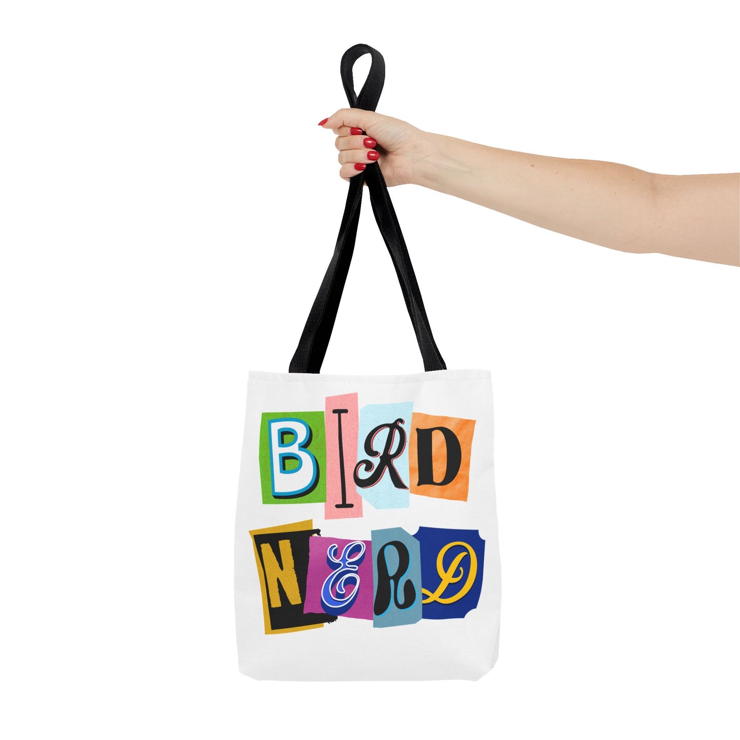 Colorful "Bird Nerd" Tote Bag - Perfect for Nature Lovers & Birdwatchers