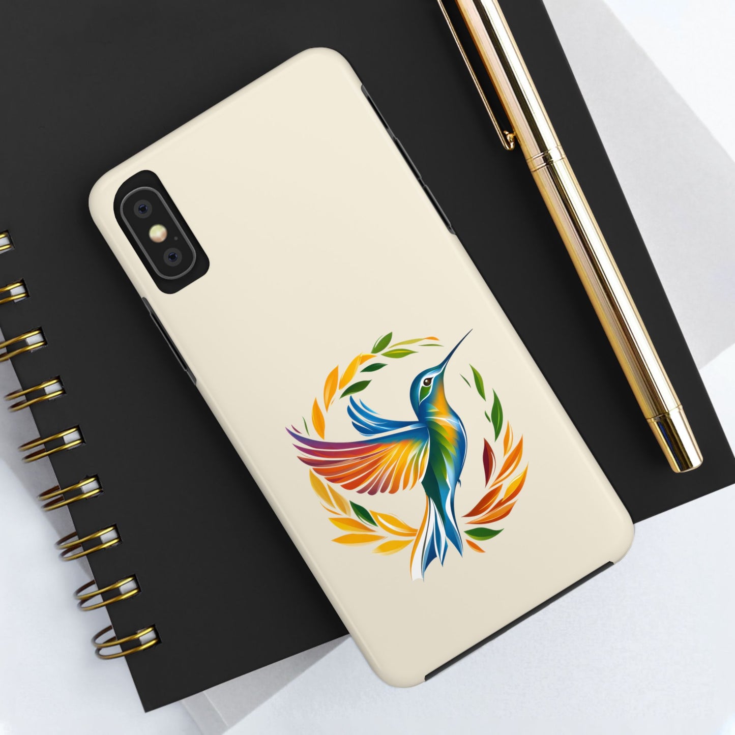 Hummingbird Rainbow Tough Phone Cases