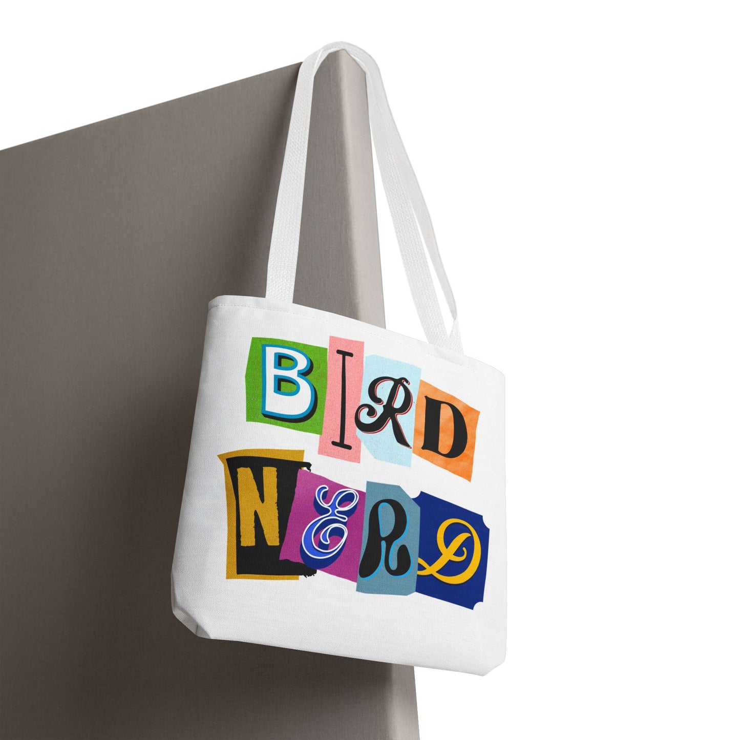 Colorful "Bird Nerd" Tote Bag - Perfect for Nature Lovers & Birdwatchers