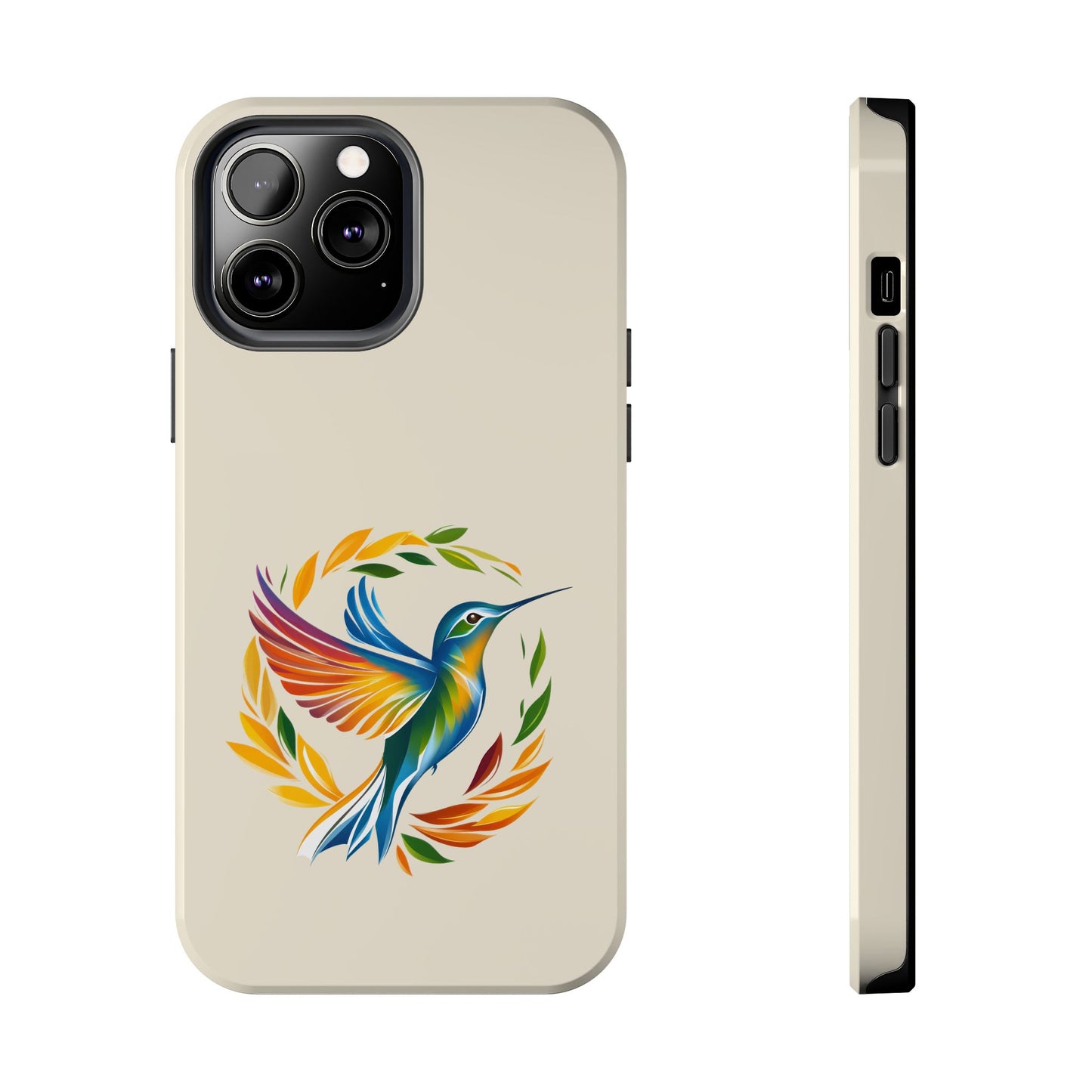 Hummingbird Rainbow Tough Phone Cases