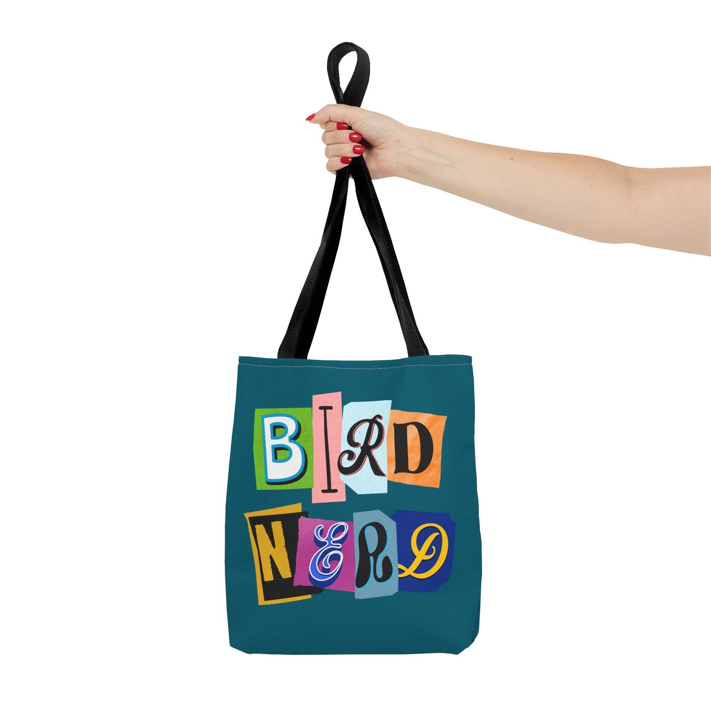 Bird Nerd Teal Tote Bag – Perfect for Bird Lovers & Nature Enthusiasts