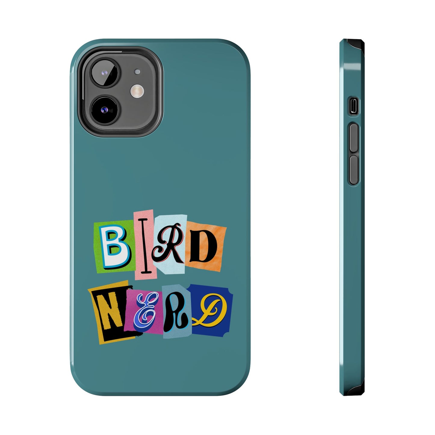 The Nerdy Birder - Bird Nerd Tough Phone Cover for Bird Lovers, Unique Gift for Wildlife Enthusiasts