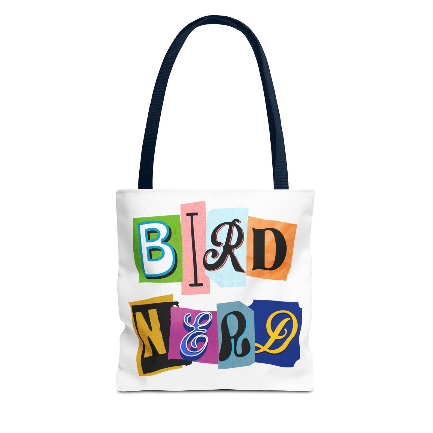 Colorful "Bird Nerd" Tote Bag - Perfect for Nature Lovers & Birdwatchers