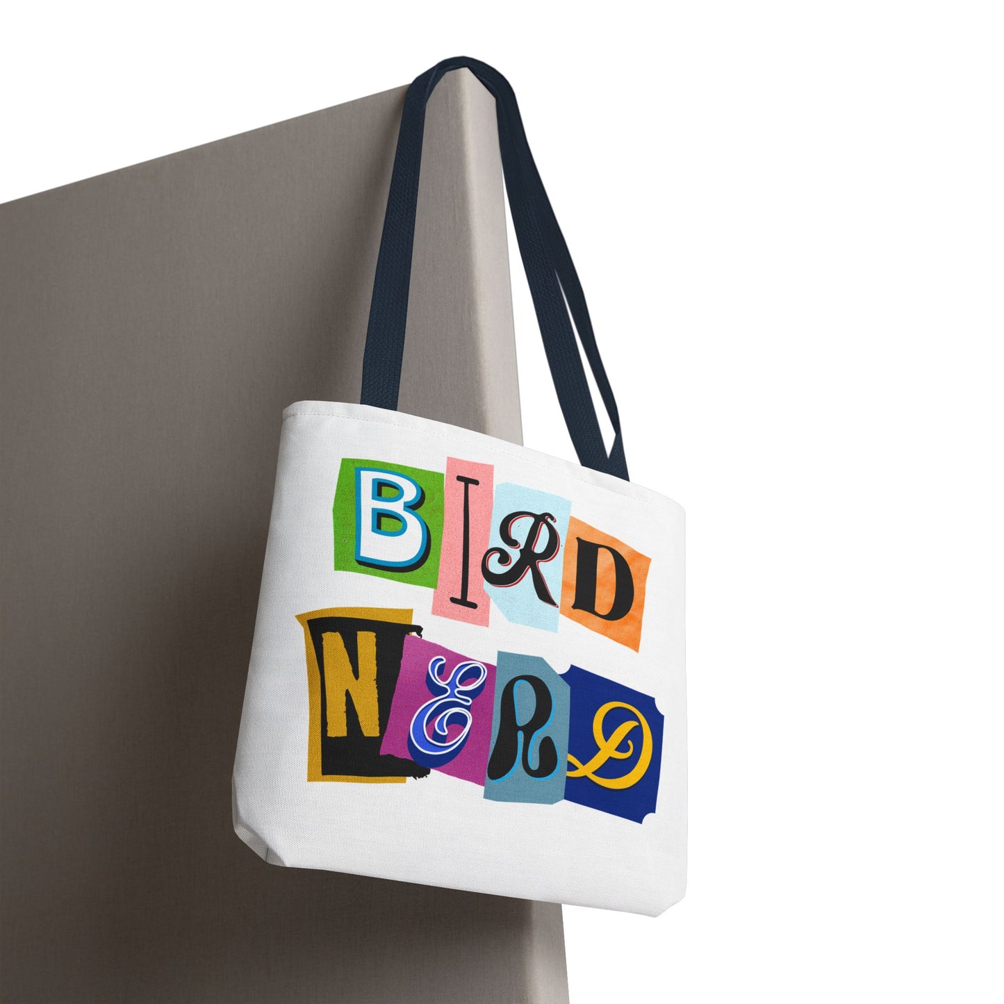 Colorful "Bird Nerd" Tote Bag - Perfect for Nature Lovers & Birdwatchers