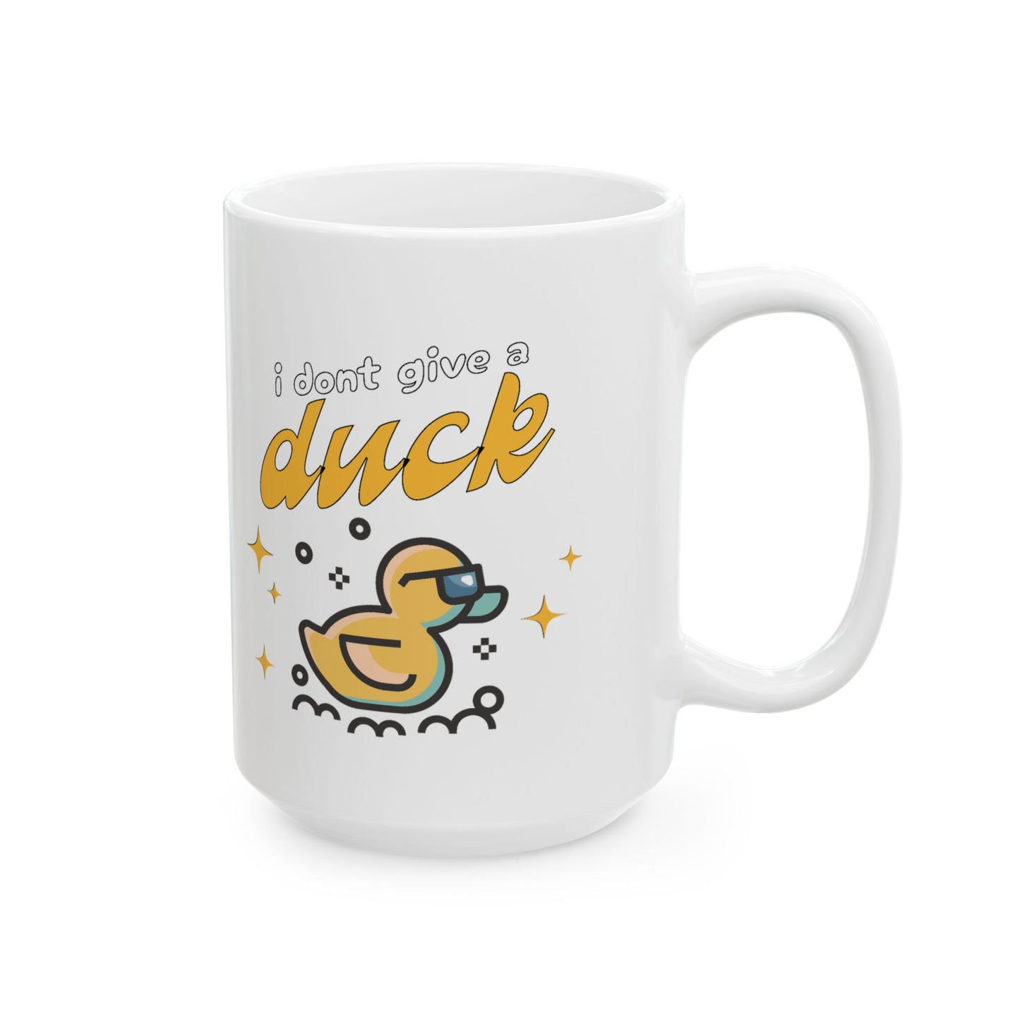Funny Duck Ceramic Mug - 11oz & 15oz - Perfect Gift for Quirky Friends
