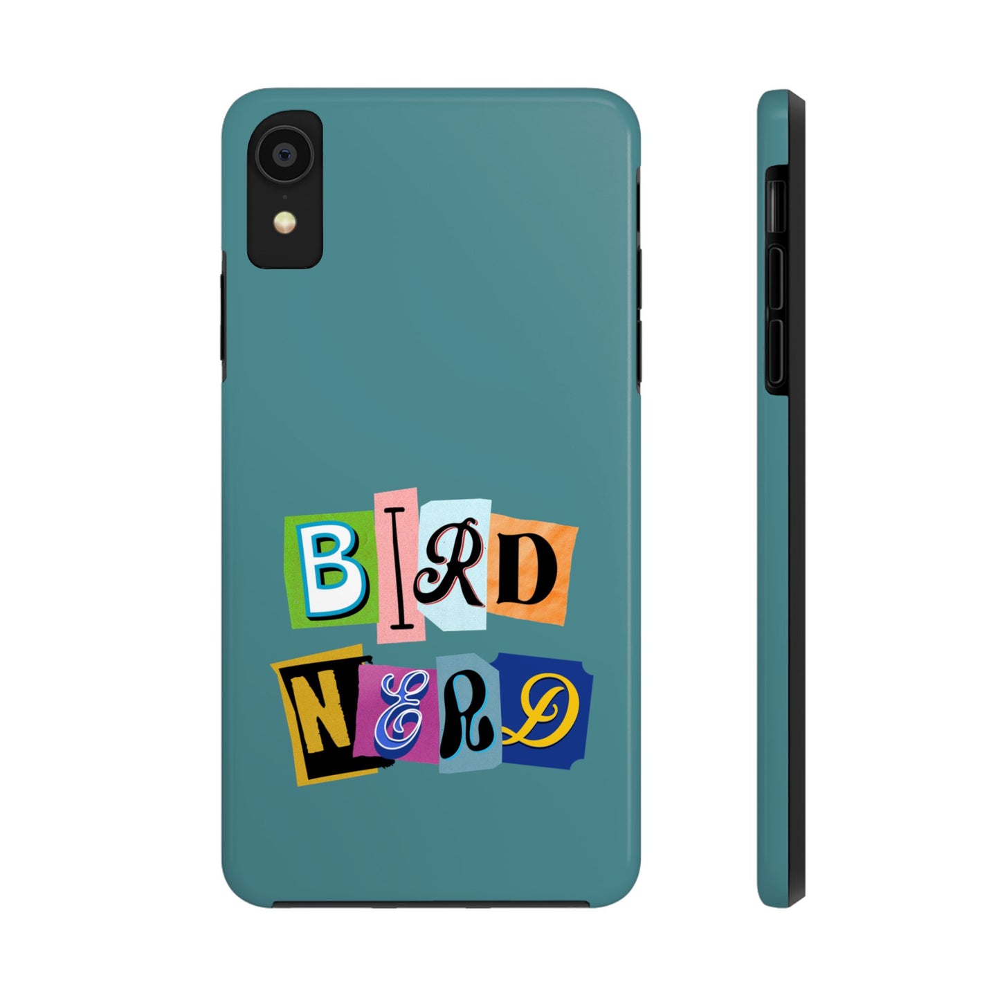 The Nerdy Birder - Bird Nerd Tough Phone Cover for Bird Lovers, Unique Gift for Wildlife Enthusiasts
