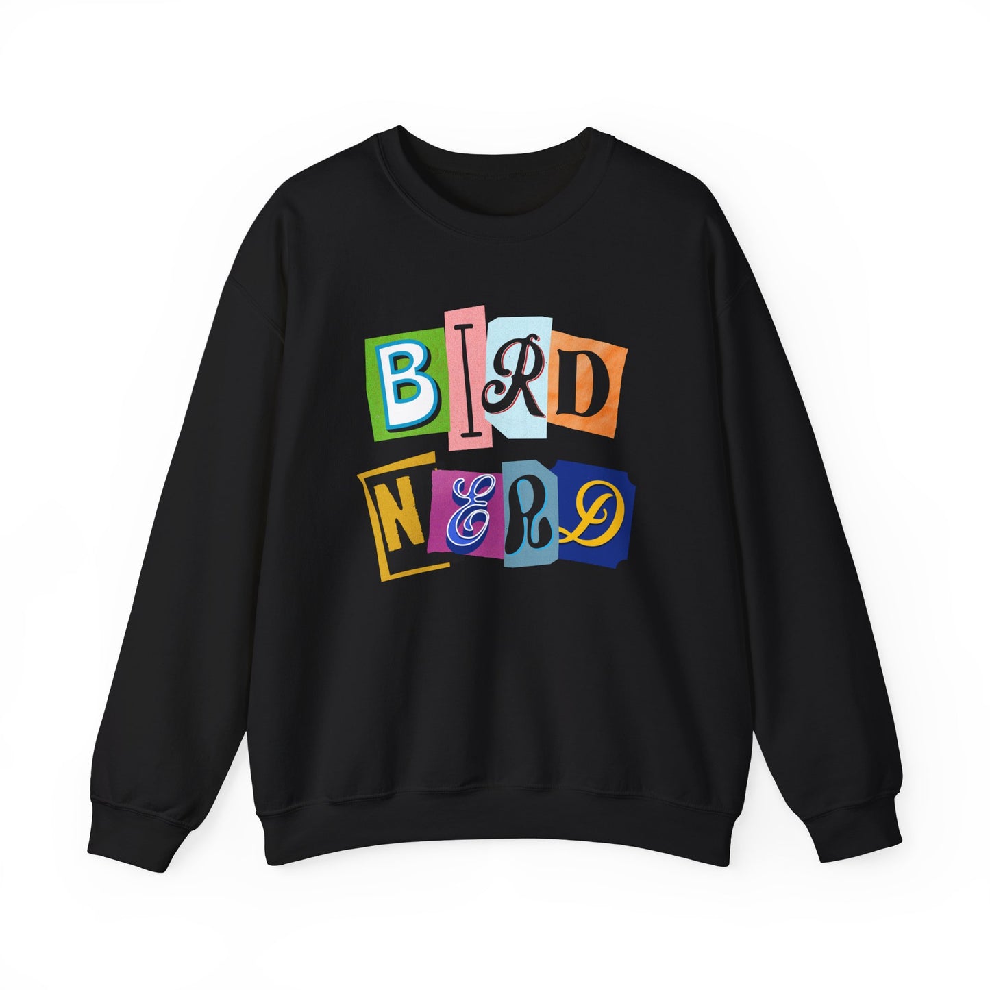 Bird Nerd Crewneck Sweatshirt - Fun Casual Wear for Bird Lovers