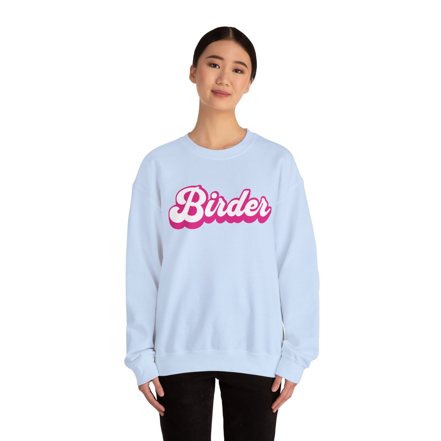 Birder Unisex Heavy Blend™ Crewneck Sweatshirt - Cozy Gift for Birdwatchers