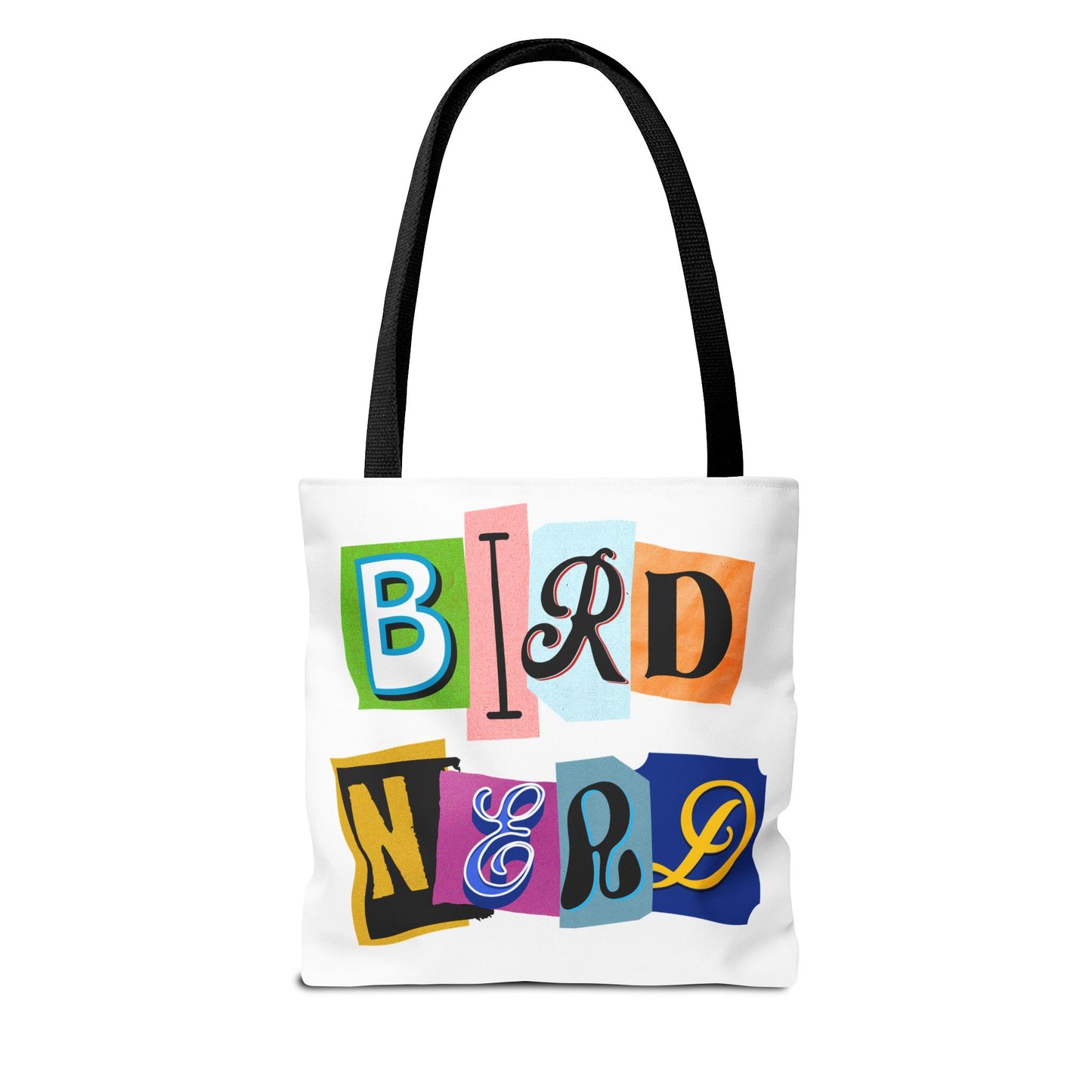 Colorful "Bird Nerd" Tote Bag - Perfect for Nature Lovers & Birdwatchers