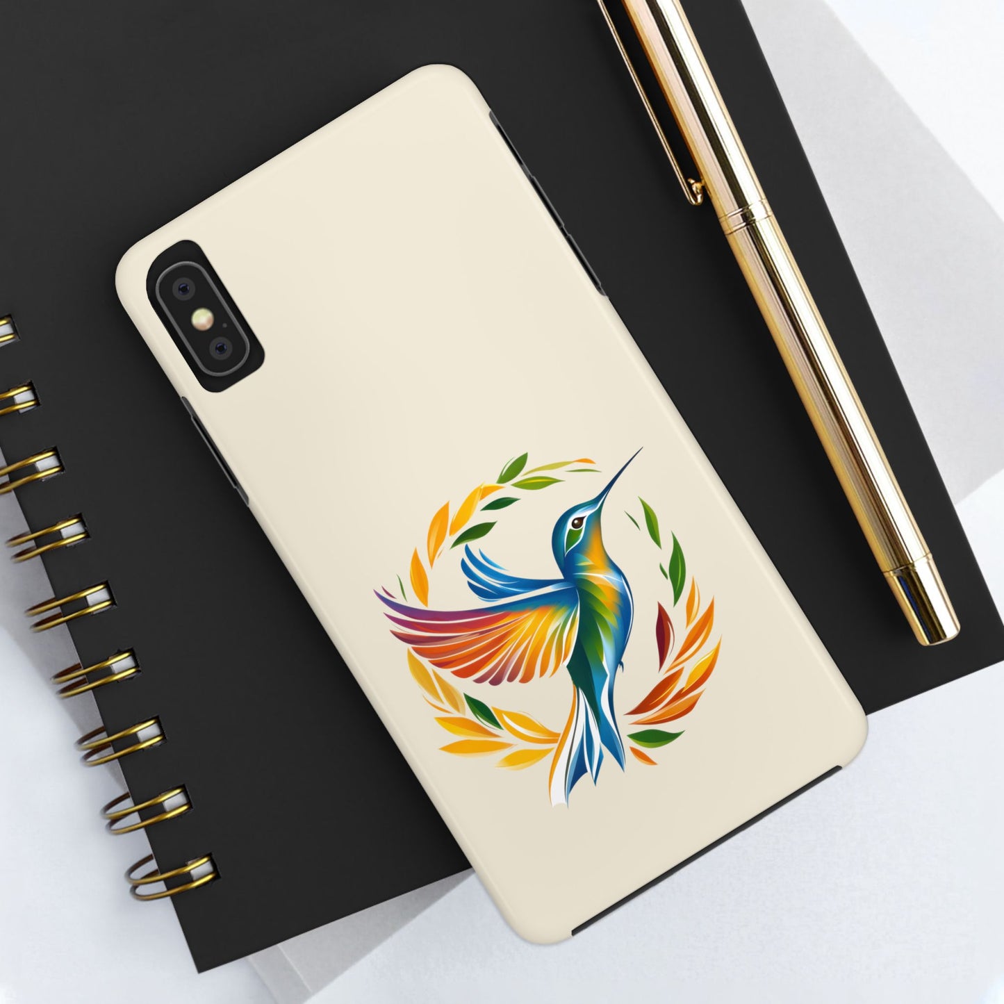Hummingbird Rainbow Tough Phone Cases