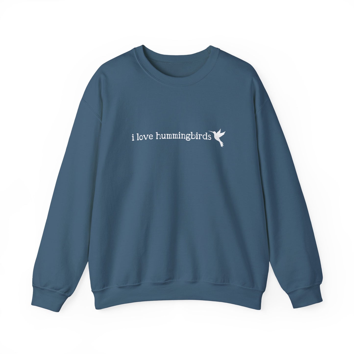 I Love Hummingbirds - Unisex Heavy Blend™ Crewneck Sweatshirt