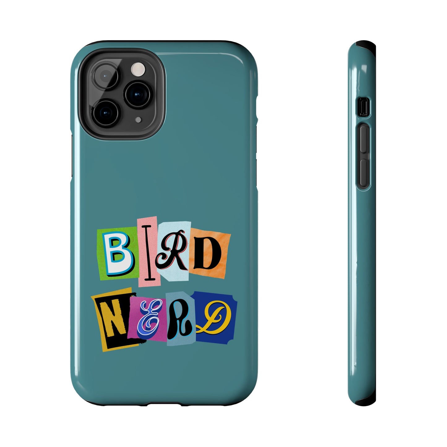 The Nerdy Birder - Bird Nerd Tough Phone Cover for Bird Lovers, Unique Gift for Wildlife Enthusiasts