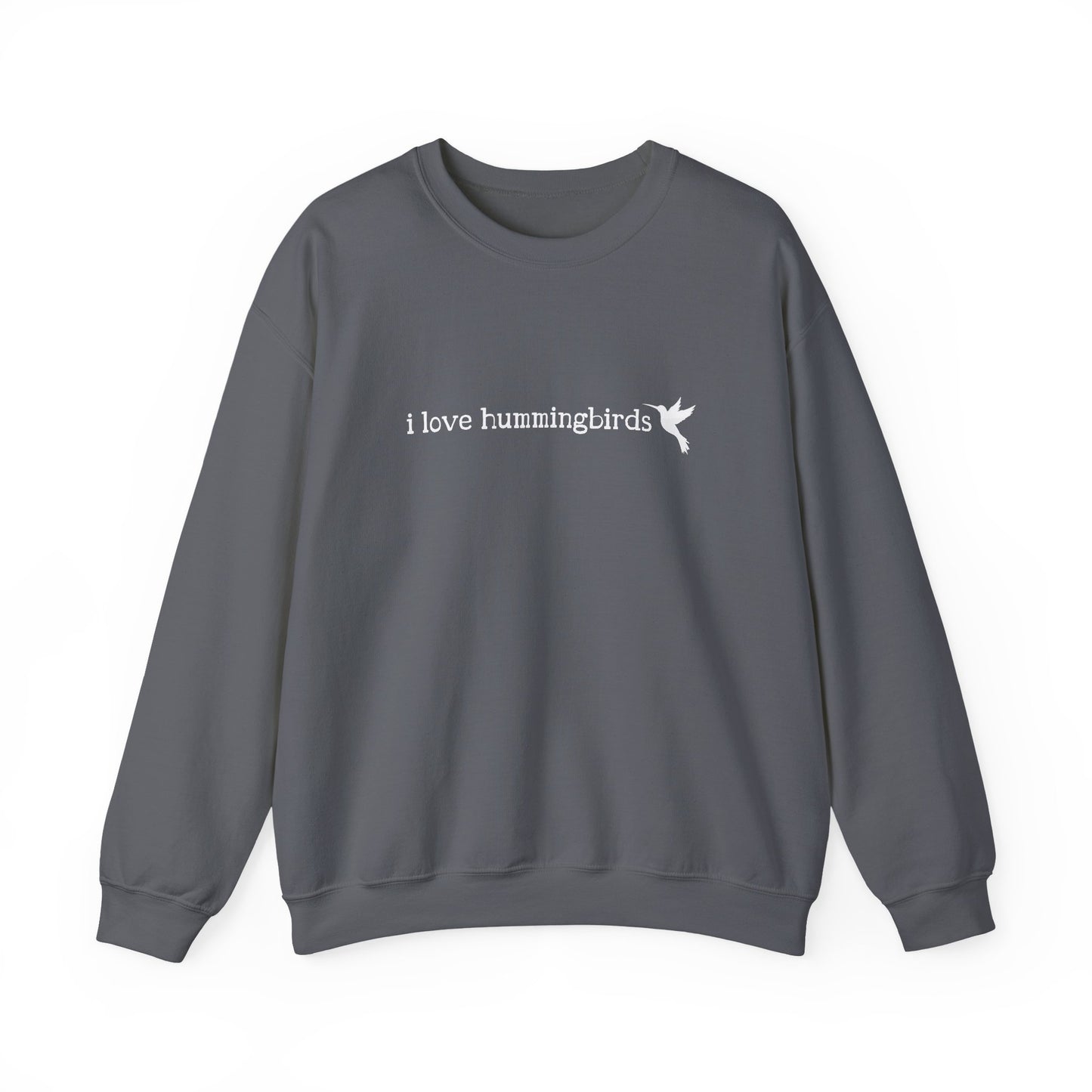 I Love Hummingbirds - Unisex Heavy Blend™ Crewneck Sweatshirt