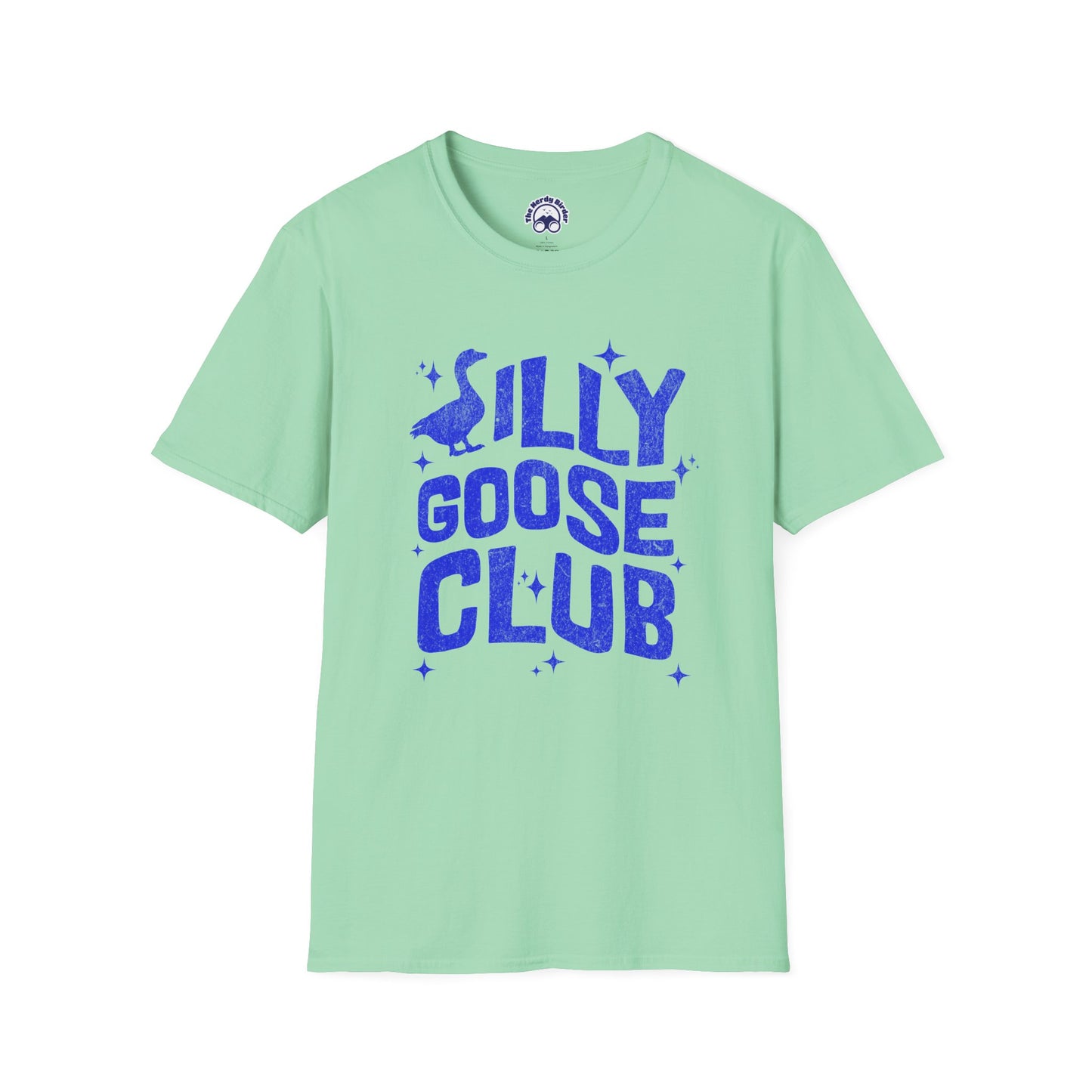 Silly Goose Club Unisex Softstyle T-Shirt - Retro Vibe Tee for Casual Wear
