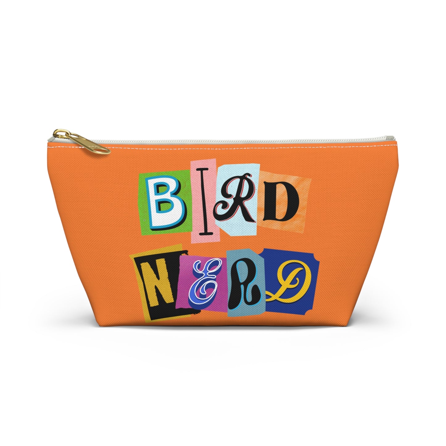 Colorful Bird Nerd Accessory Pouch - Fun & Functional