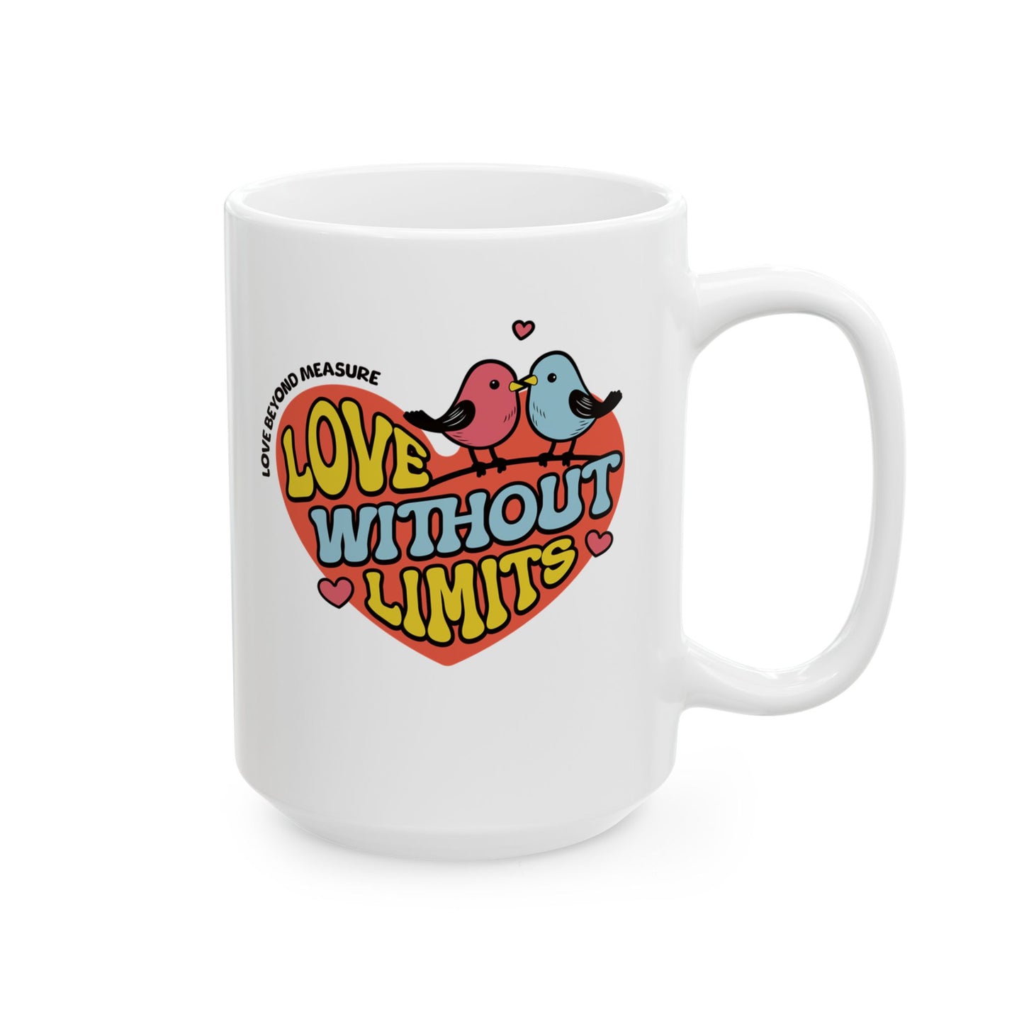 Love Beyond Measure Ceramic Mug - Perfect Gift for Couples