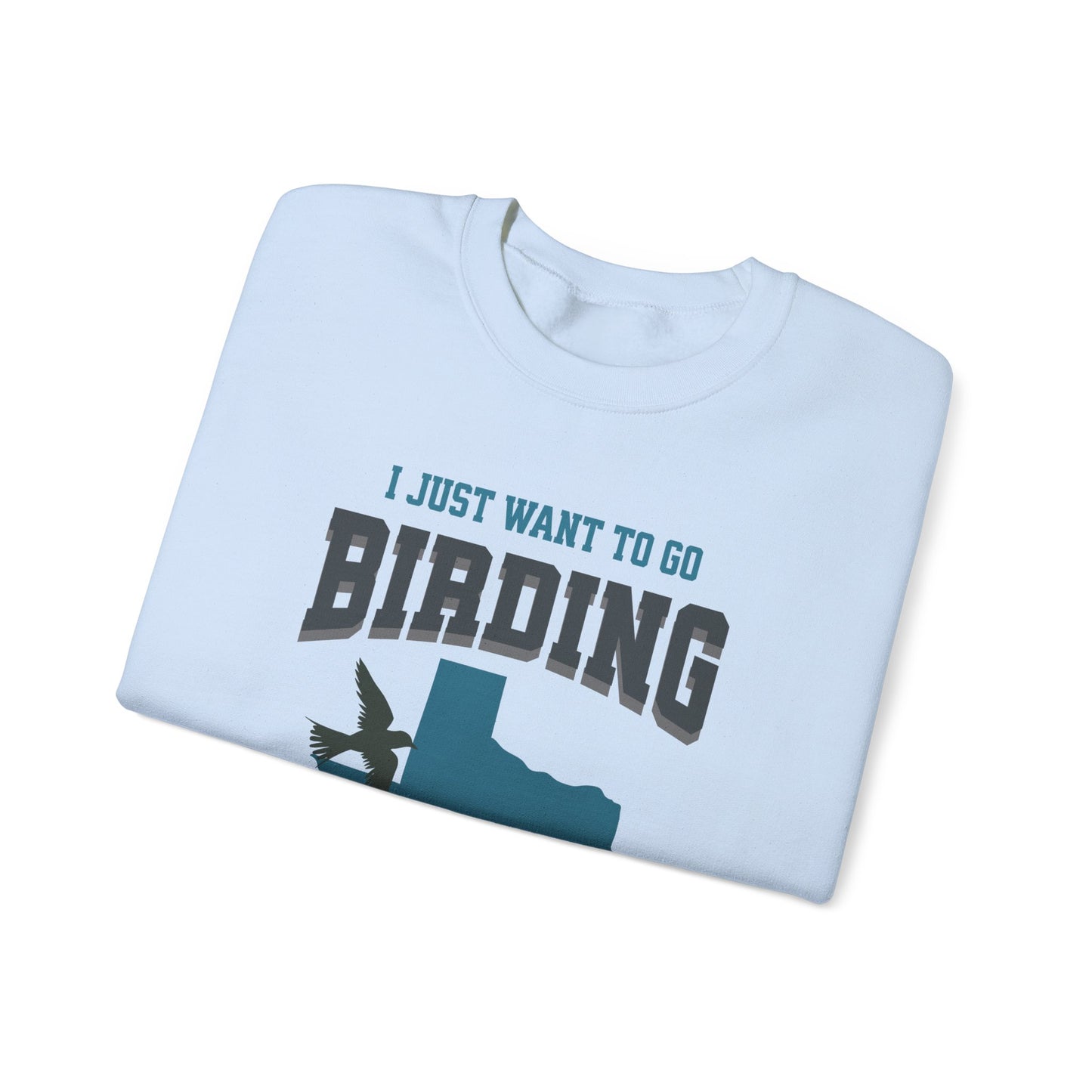 Birding in Texas Crewneck Sweatshirt - Unisex Heavy Blend