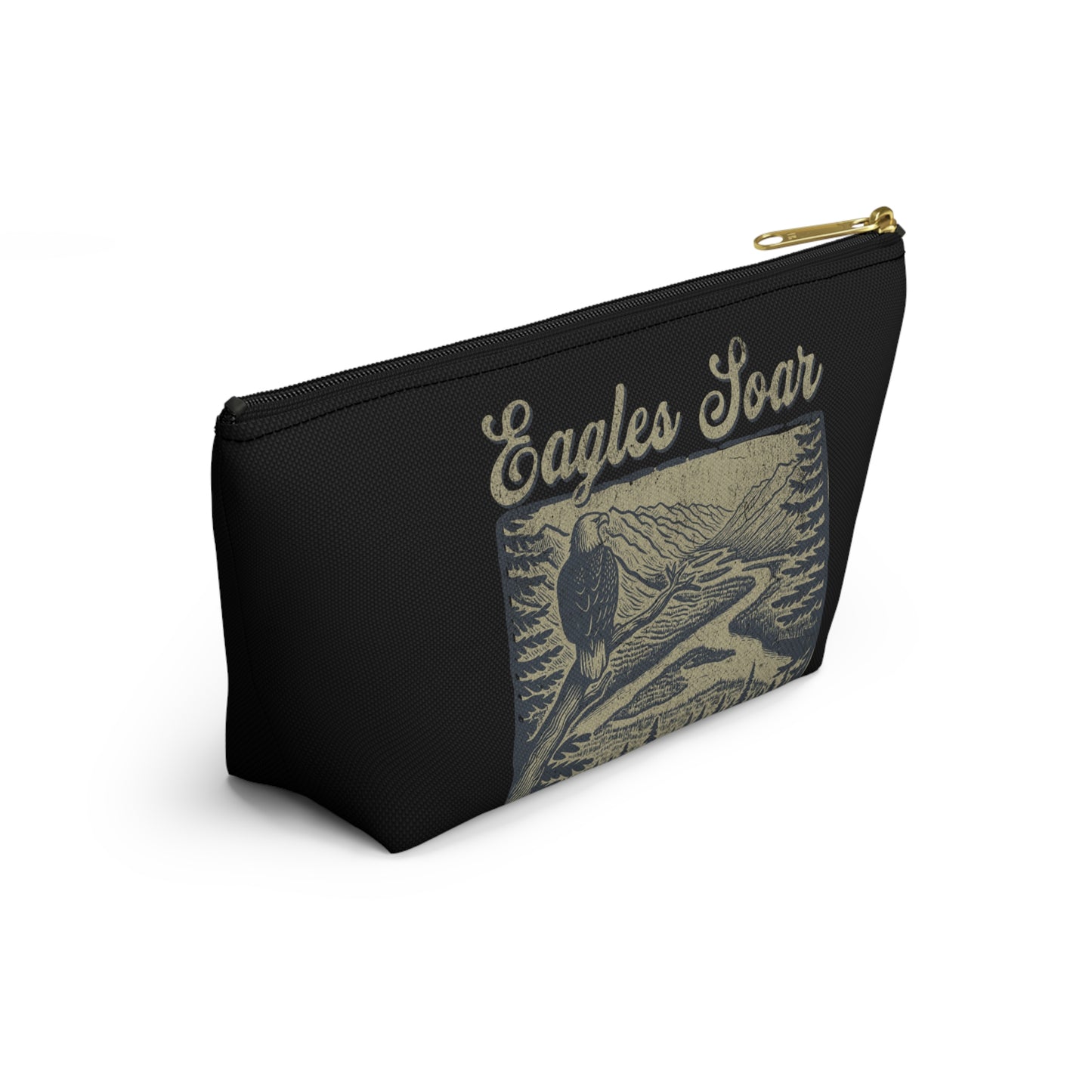 Eagles Soar Accessory Pouch - Organizer, Gift for Birdwatchers, Makeup Case, Travel Pouch
