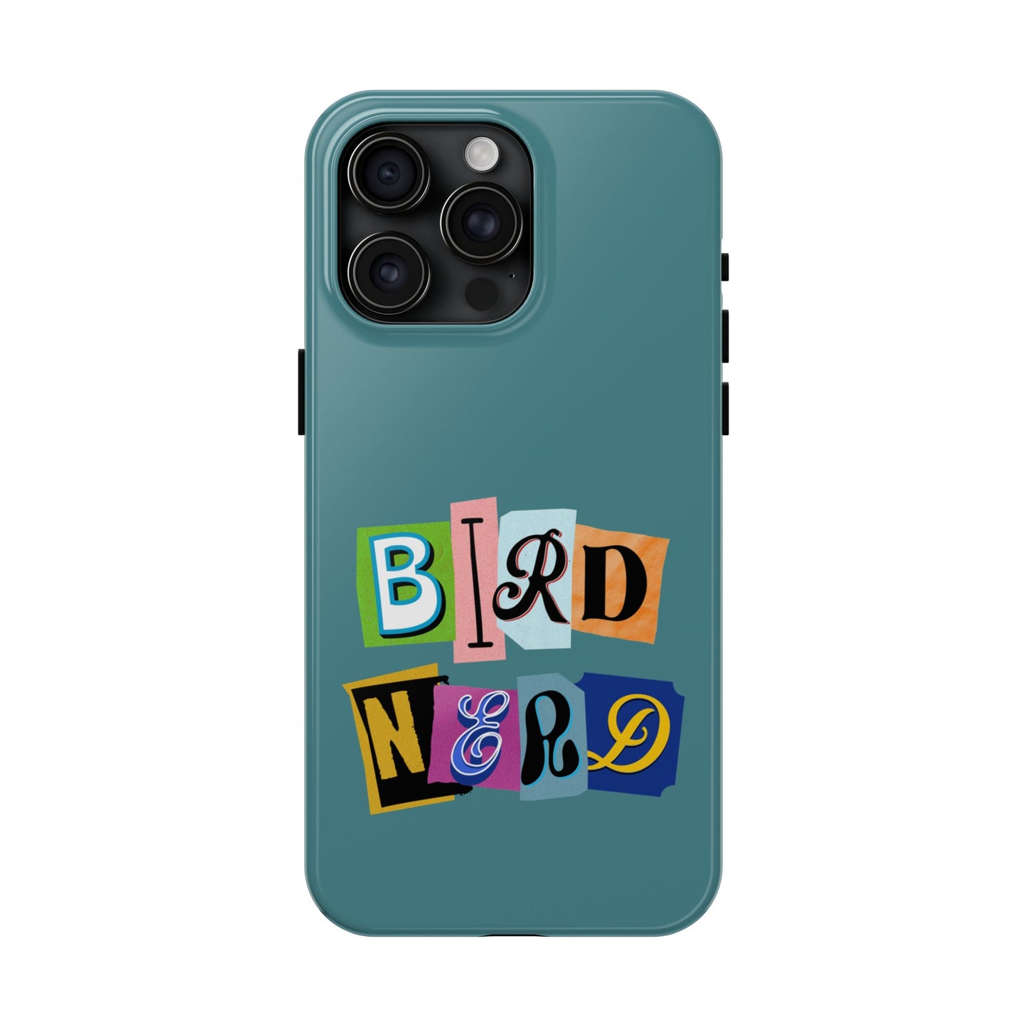 The Nerdy Birder - Bird Nerd Tough Phone Cover for Bird Lovers, Unique Gift for Wildlife Enthusiasts