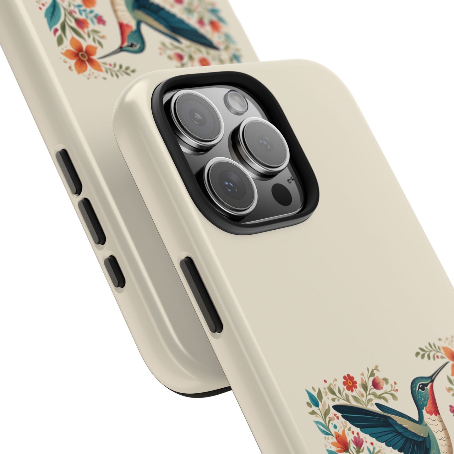 Hummingbird in Bloom Tough Phone Cases
