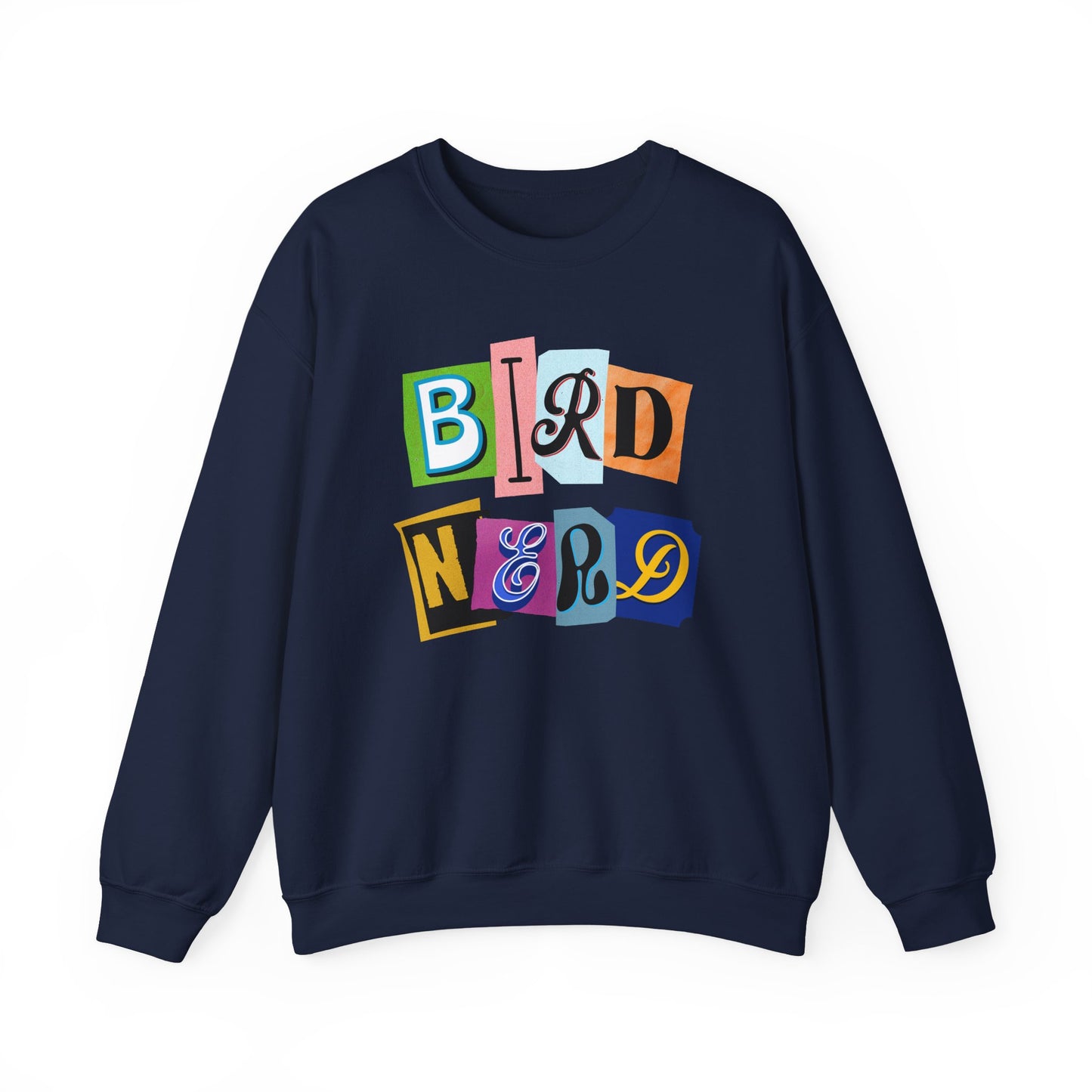 Bird Nerd Crewneck Sweatshirt - Fun Casual Wear for Bird Lovers