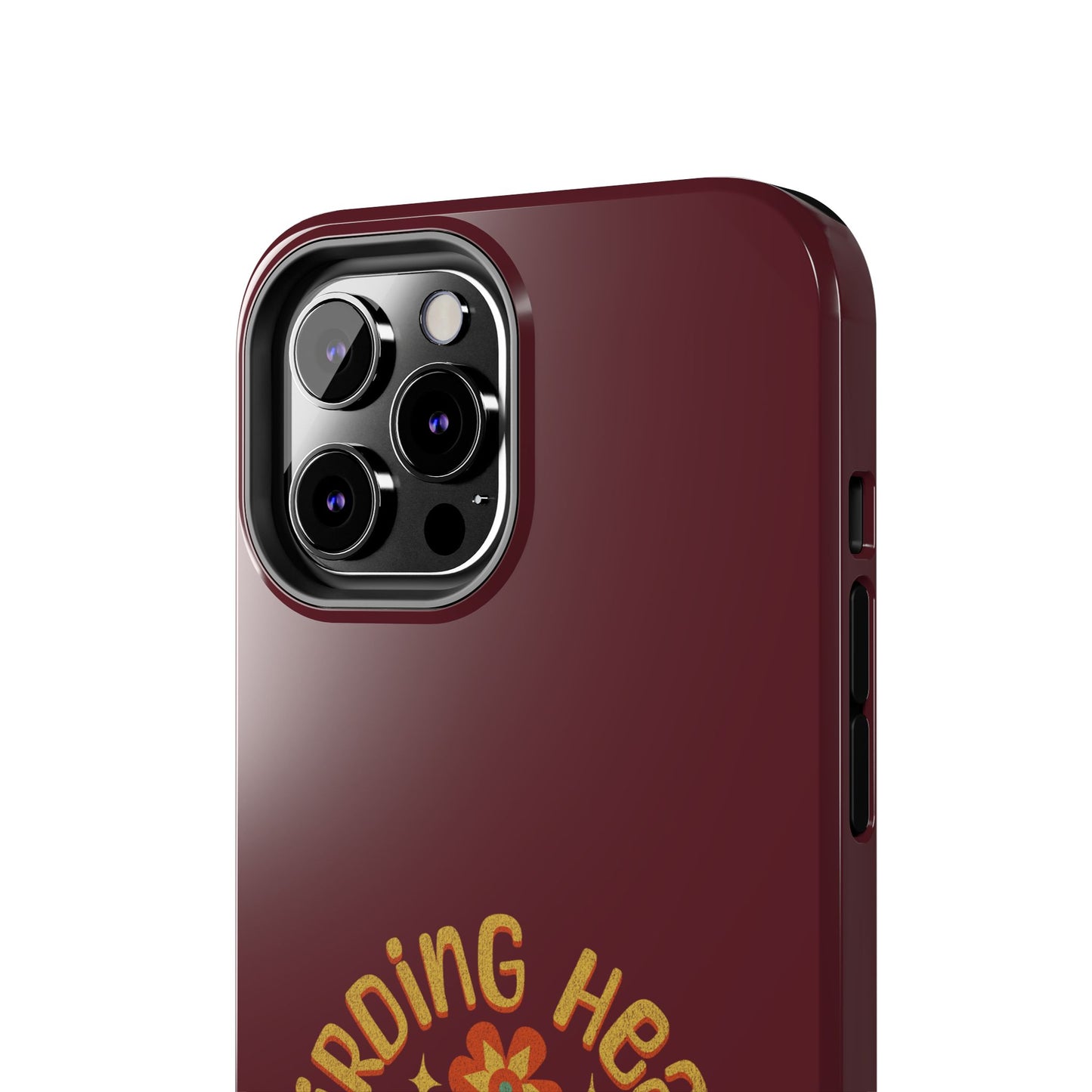The Nerdy Birder - Birding Heals the Mind & Soul Design, Tough Secure Phone Covers for Bird Lovers, Artistic Gifts for Nature Enthusiasts