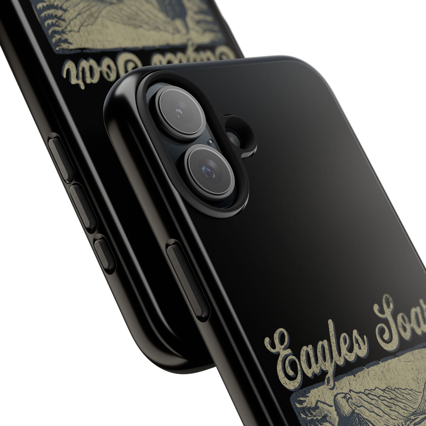 The Nerdy Birder - Eagles Soar Tough Phone Case, Nature Lover Gift, Hiking Accessory, Wildlife Enthusiast, Adventure Protection Case