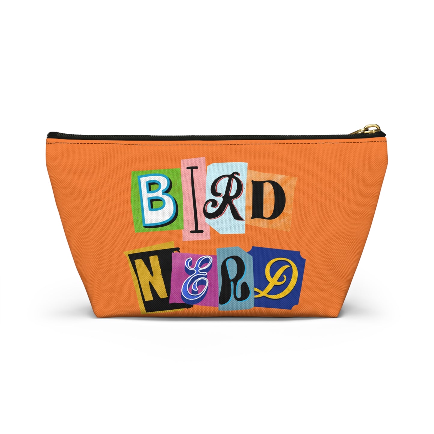 Colorful Bird Nerd Accessory Pouch - Fun & Functional