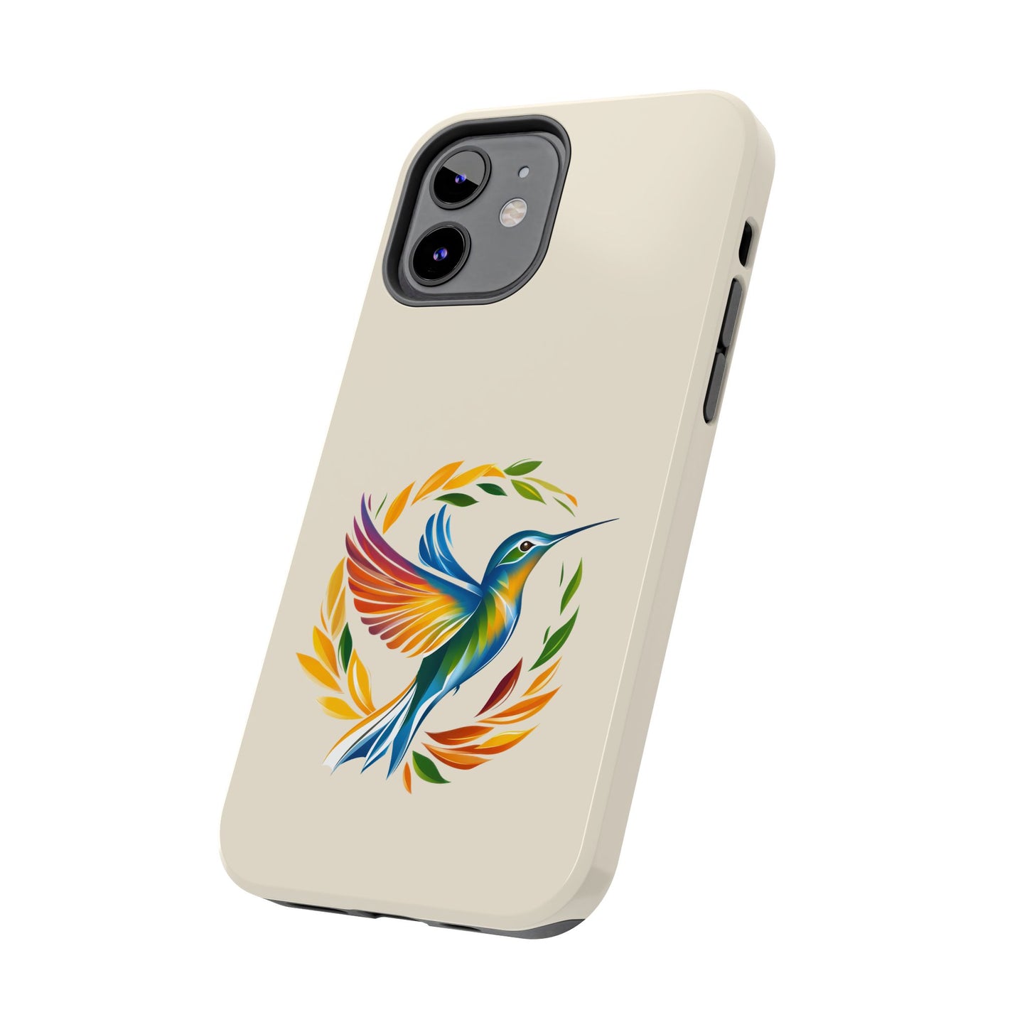 Hummingbird Rainbow Tough Phone Cases