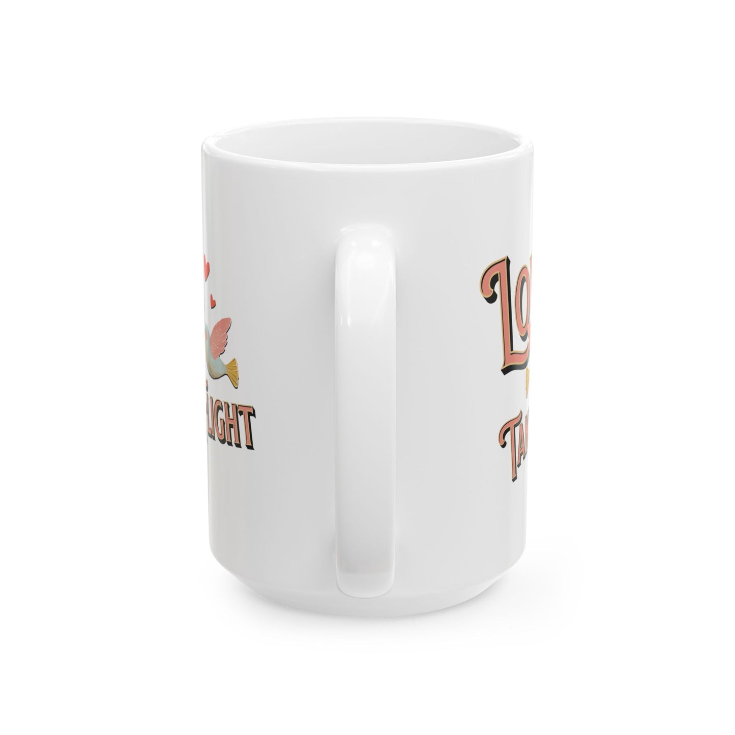 Love Takes Flight Ceramic Mug - Perfect Gift for Valentine's Day