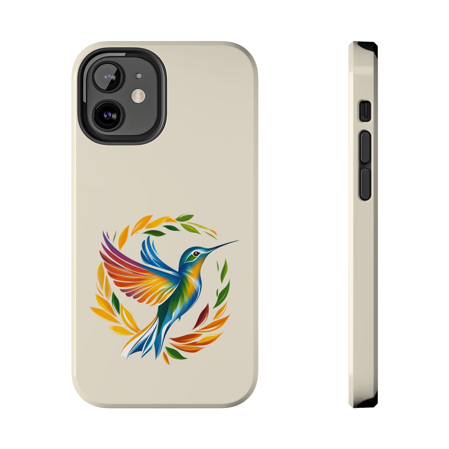 Hummingbird Rainbow Tough Phone Cases