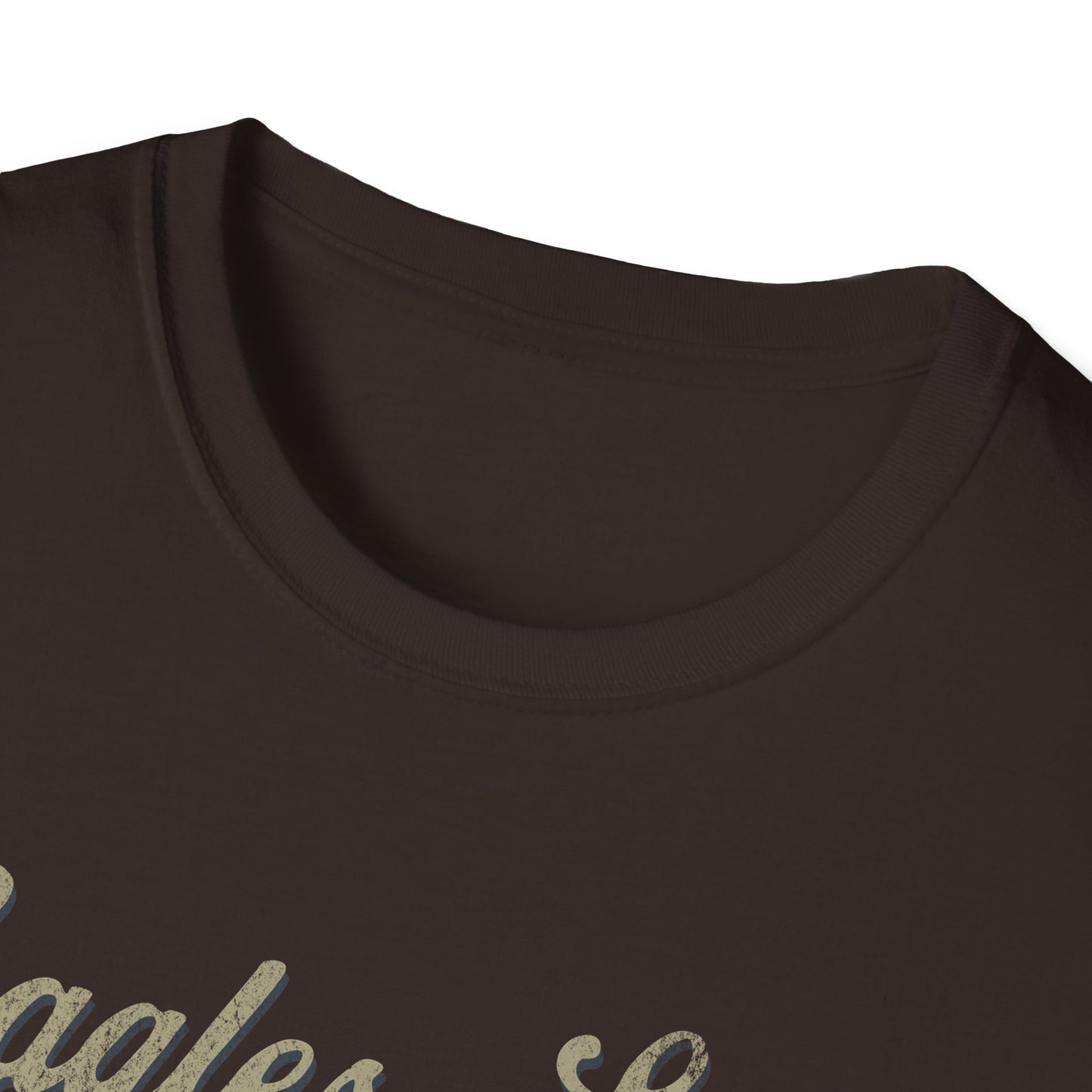 Eagles Soar Unisex Softstyle T-Shirt - Nature Inspired Graphic Tee