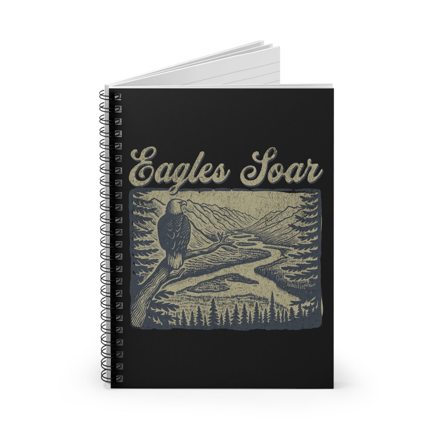 Eagles Soar Spiral Notebook - Perfect for Nature Lovers and Adventurers