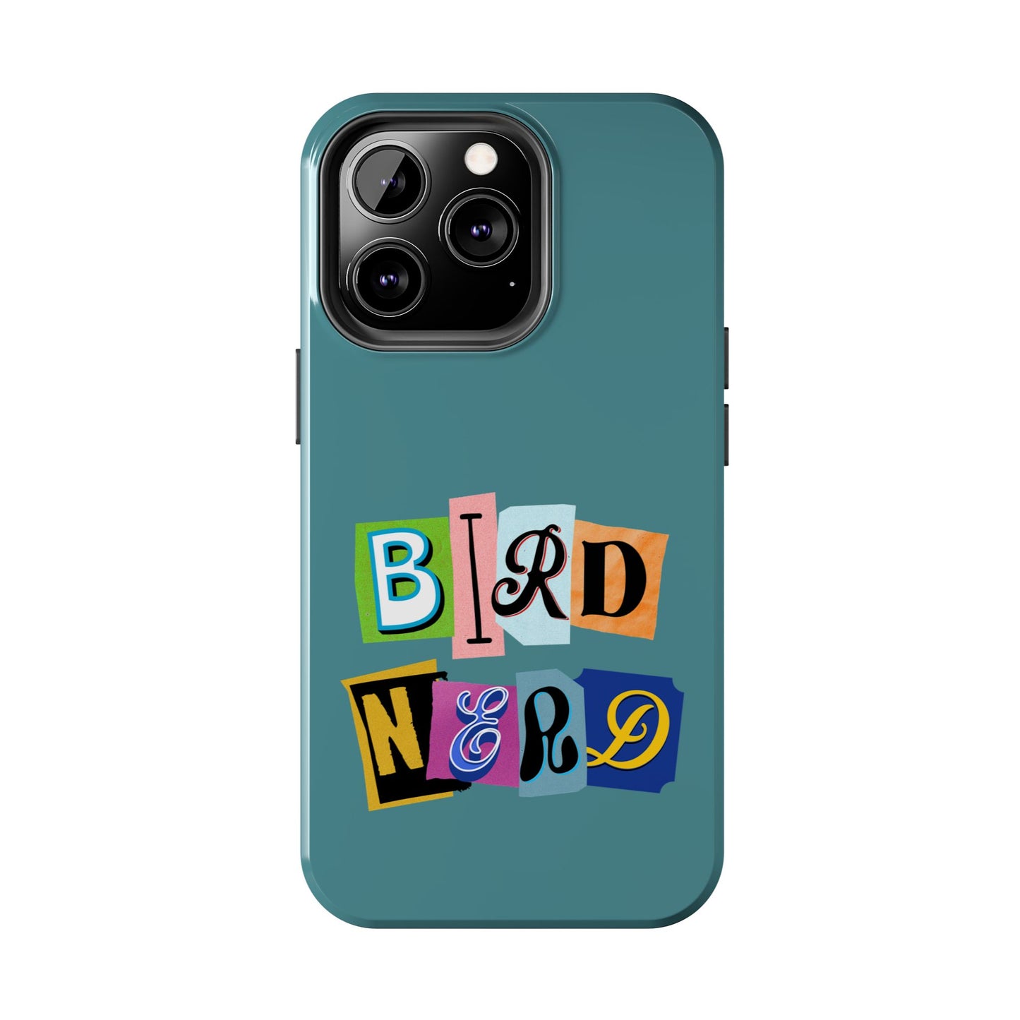 The Nerdy Birder - Bird Nerd Tough Phone Cover for Bird Lovers, Unique Gift for Wildlife Enthusiasts