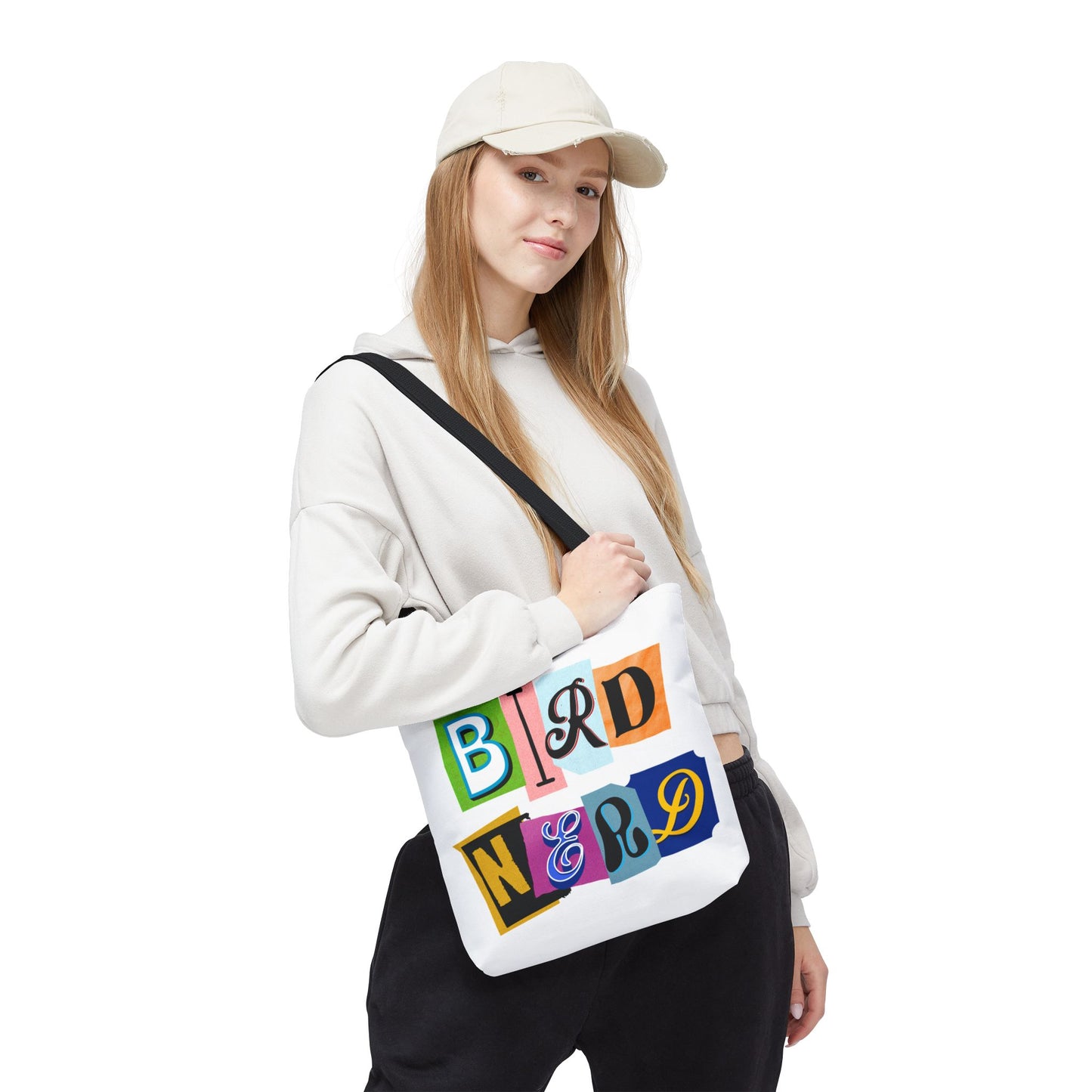Colorful "Bird Nerd" Tote Bag - Perfect for Nature Lovers & Birdwatchers