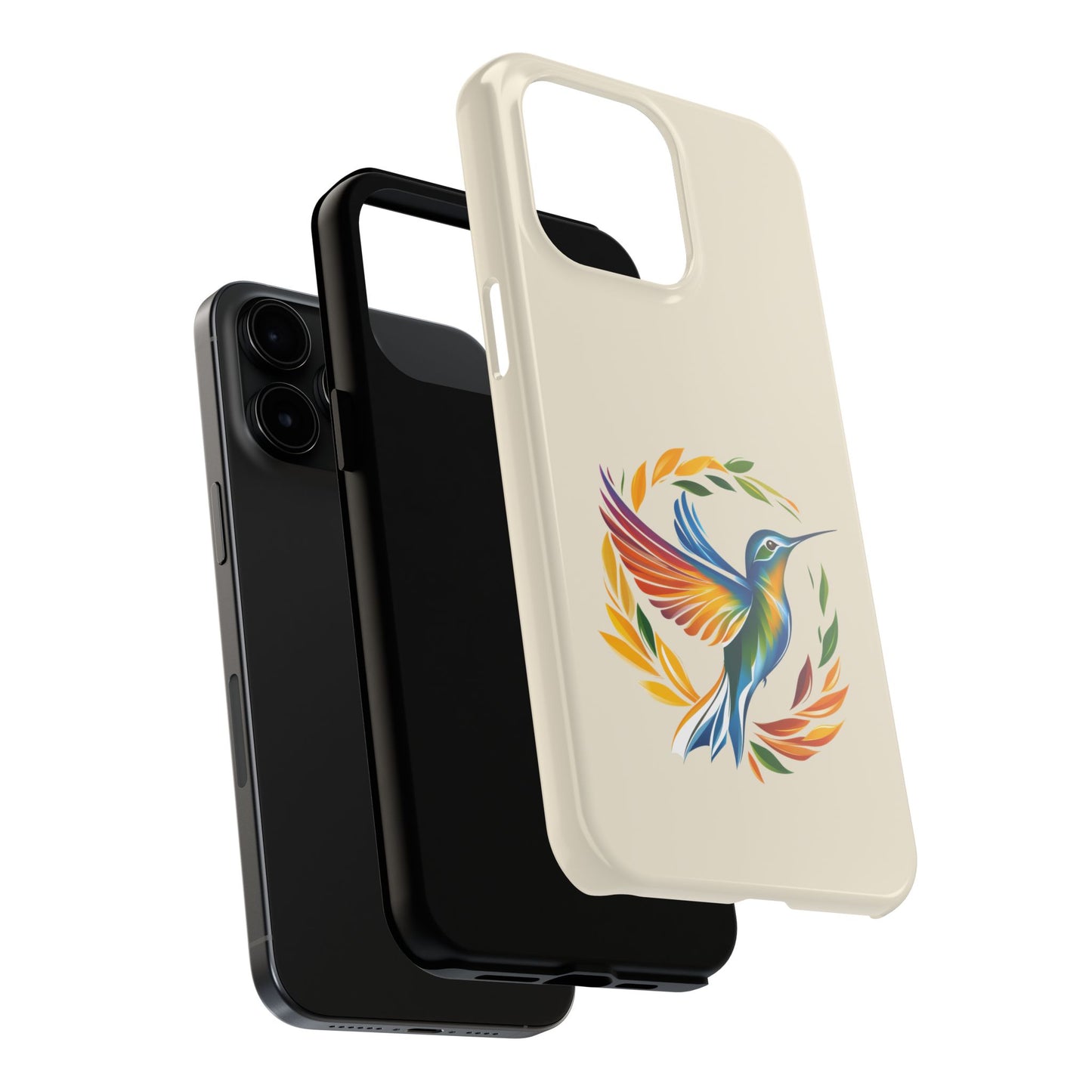 Hummingbird Rainbow Tough Phone Cases