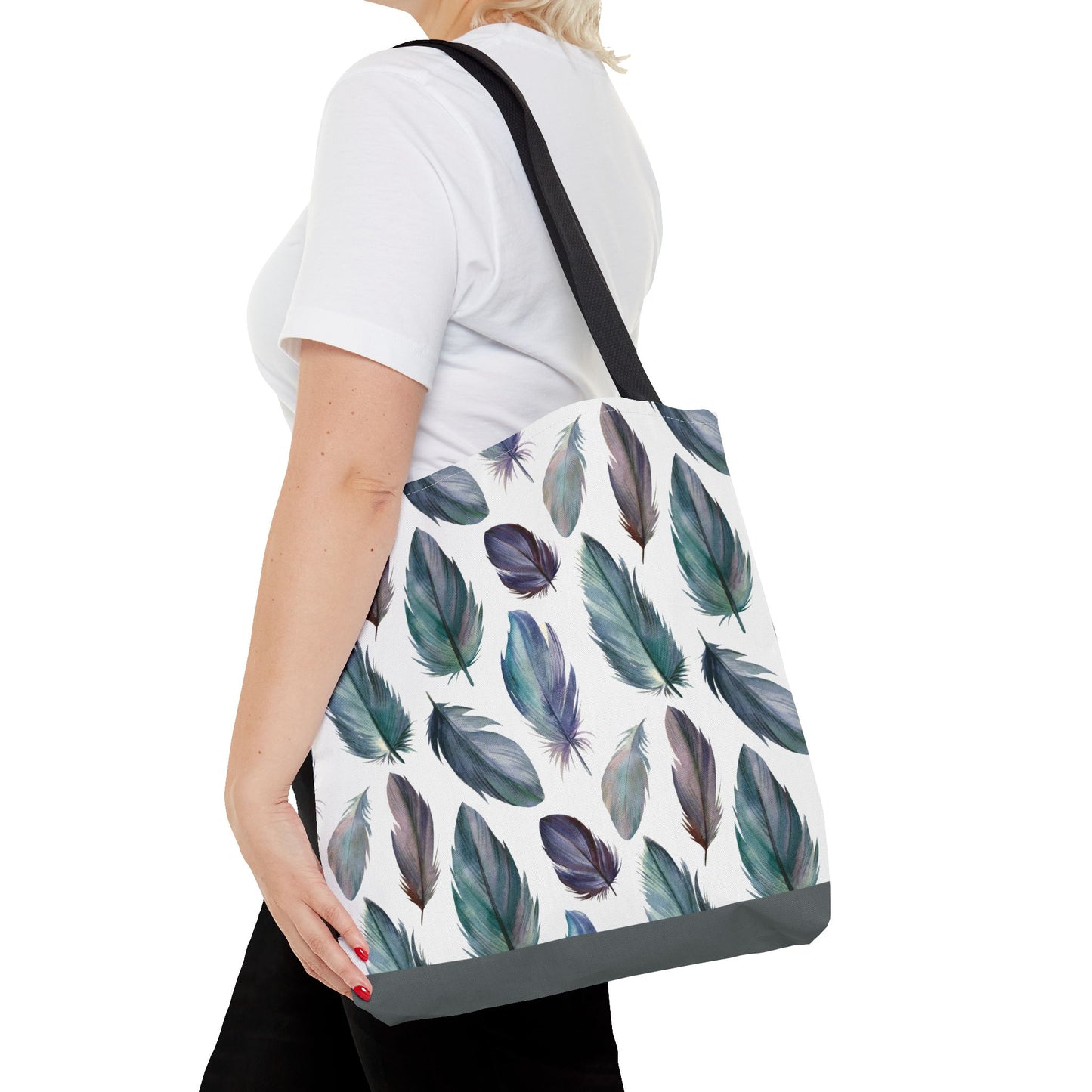 Feather Tote Bag - Stylish Eco-Friendly Shopping & Everyday Carry