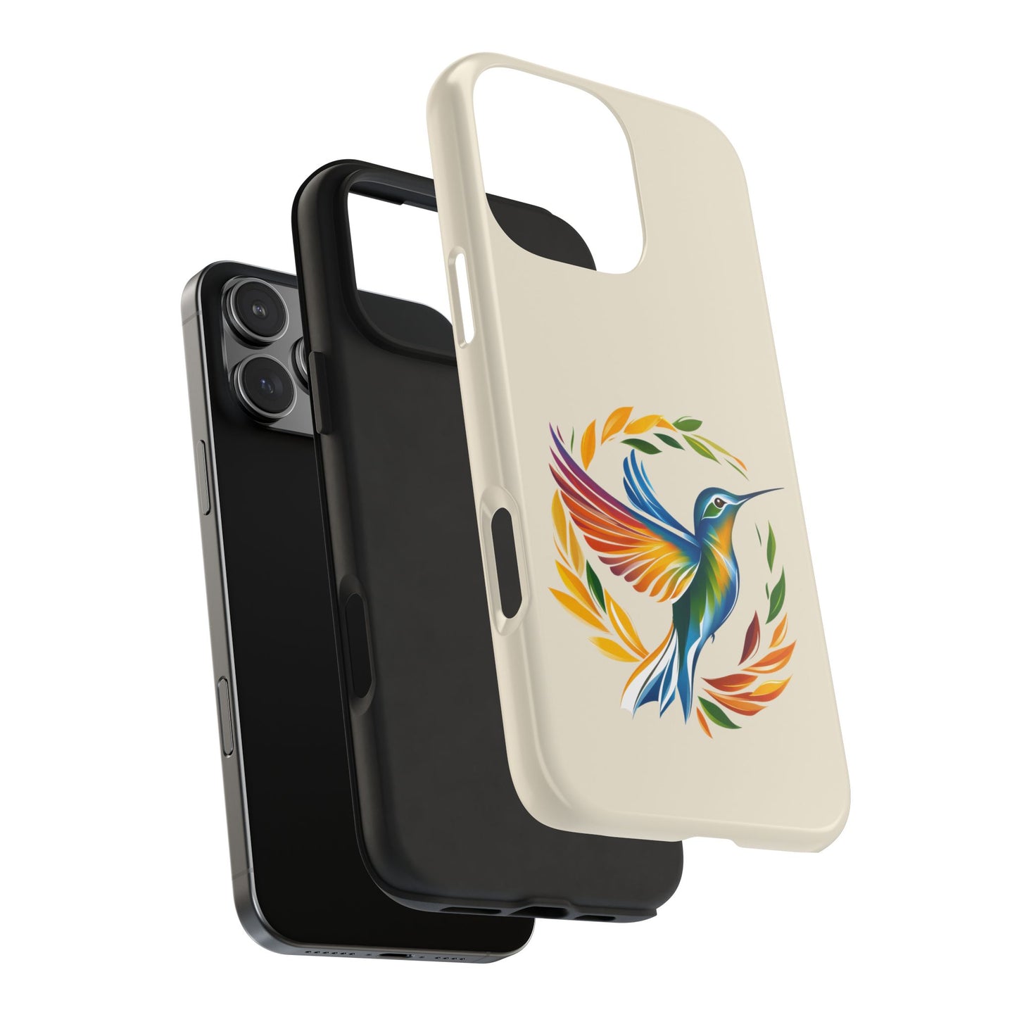 Hummingbird Rainbow Tough Phone Cases