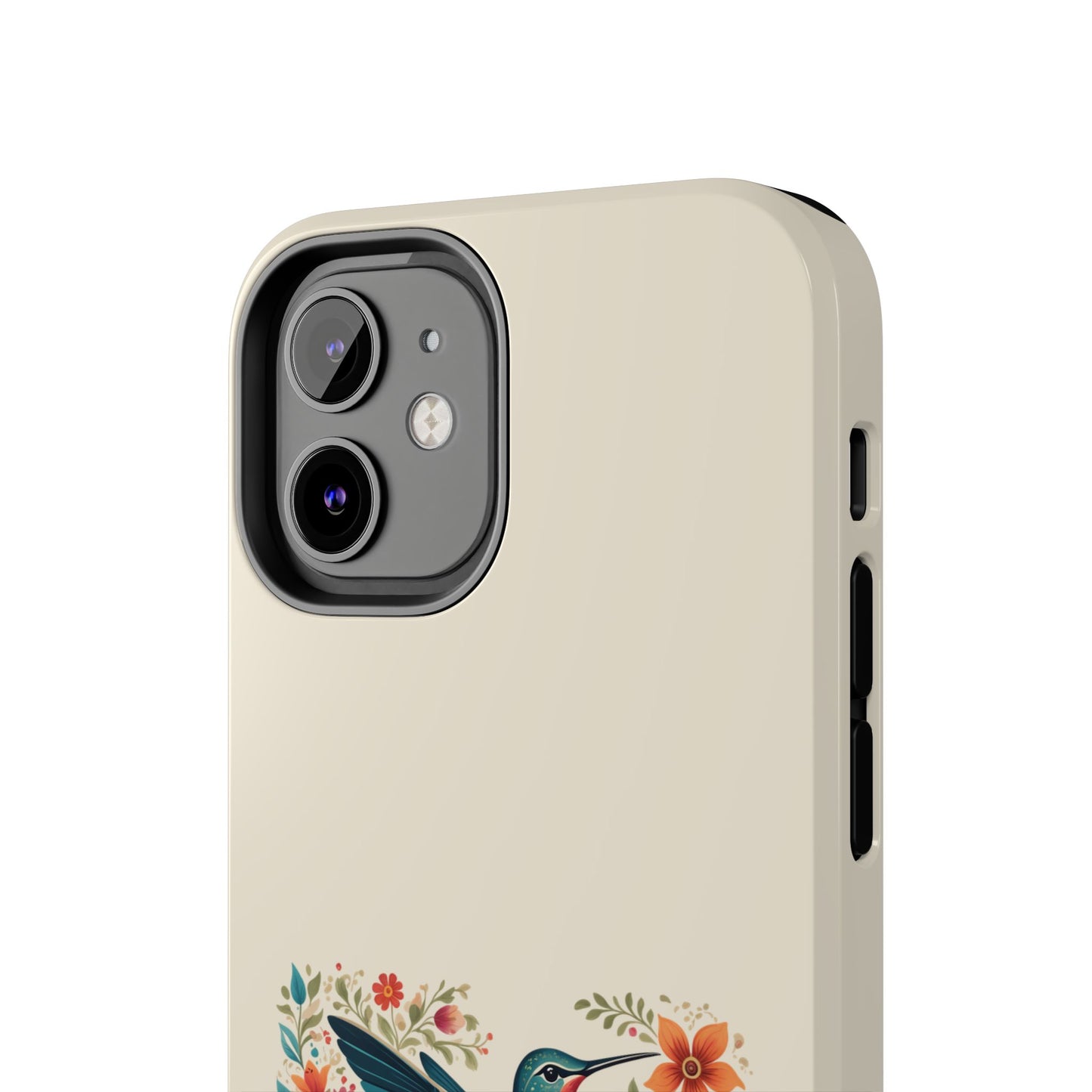 Hummingbird in Bloom Tough Phone Cases