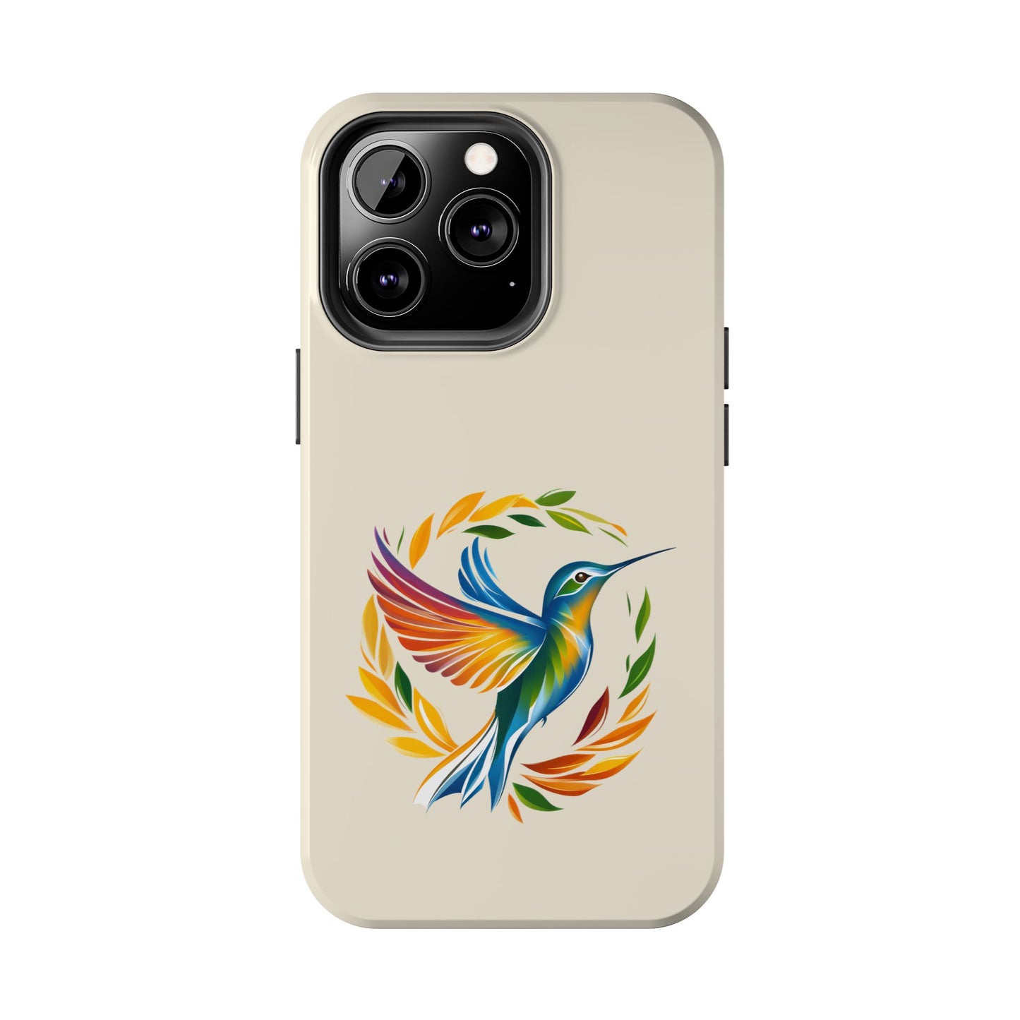 Hummingbird Rainbow Tough Phone Cases